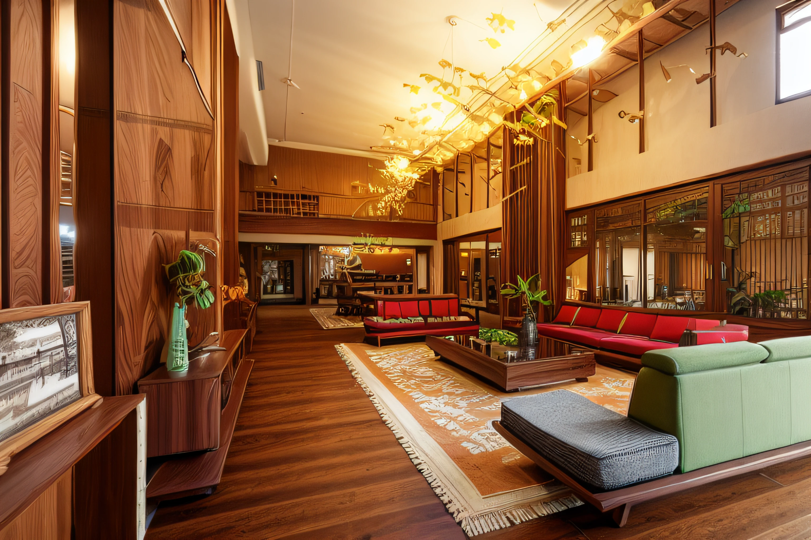 Interior design、Crazy detailed wide-angle building photos、cozy contemporary living room、(Bright warm sunshine 1:0.1)、award-winning contemporary interior design、Red mahogany wood color、DL、a chair、in a house、wooden floor、window、dining room、east asian east asian architecture、Sliding paper doors、lamp lights、buliding、walnut grain、naturey、Cups、A plant、interior design、Insert lights and shadows、depth of fields、low illuminance, led lighting walnut_furniture (11) flower, food, day, indoors, bag, cup, pillow, book, no_humans, window, bed, fruit, chair, table, sunlight, bottle, plant, curtains, box, scenery, couch, wooden_floor, realistic, door, clock, cushion, shelf, vase, statue, painting_(object), still_life, carpet, picture_(object), rug, reflective_floor