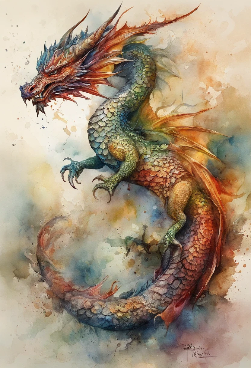 arte camiseta, Dragon graffiti art, vetor, 2d illustration, etiqueta, , fundo escuro, Centrado, --v 5.1 --ar 3:4 --sem camiseta, maquete