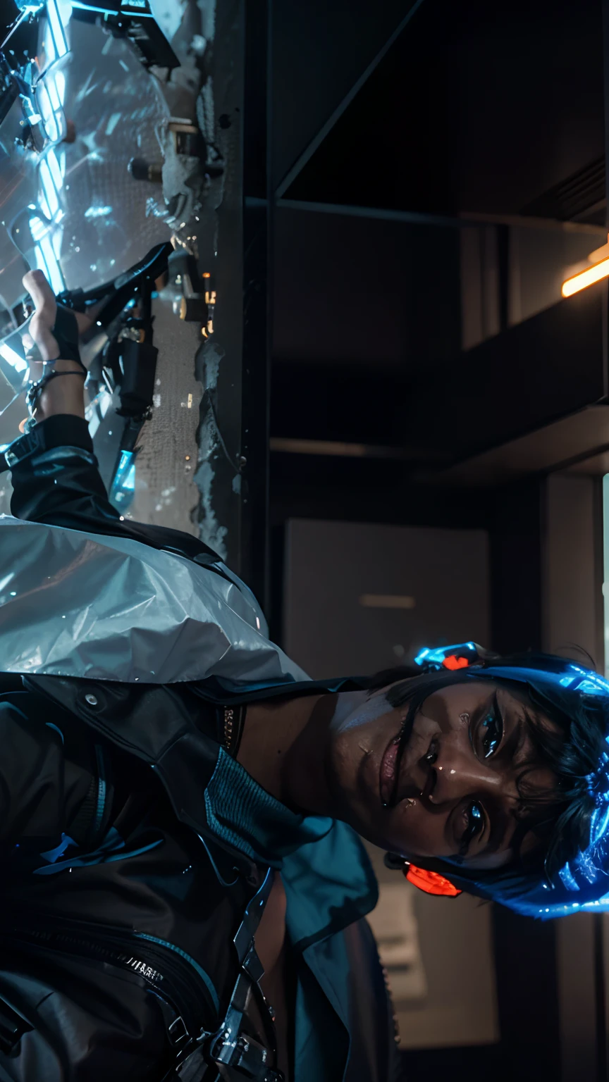 Change backgrounds cyberpunk handsome boy realistic face 8k resolution ultra realistic