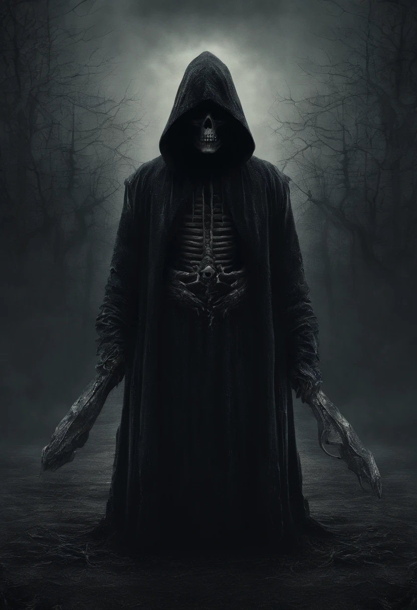 Can you create an avatar for the game PUBG mobile in the style "Reaper of Shadows"
