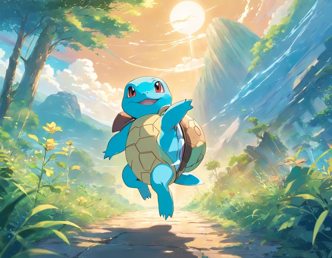 Squirtle on adventure