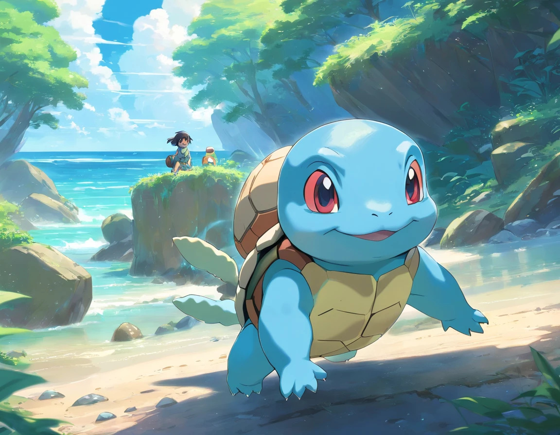 Squirtle on adventure