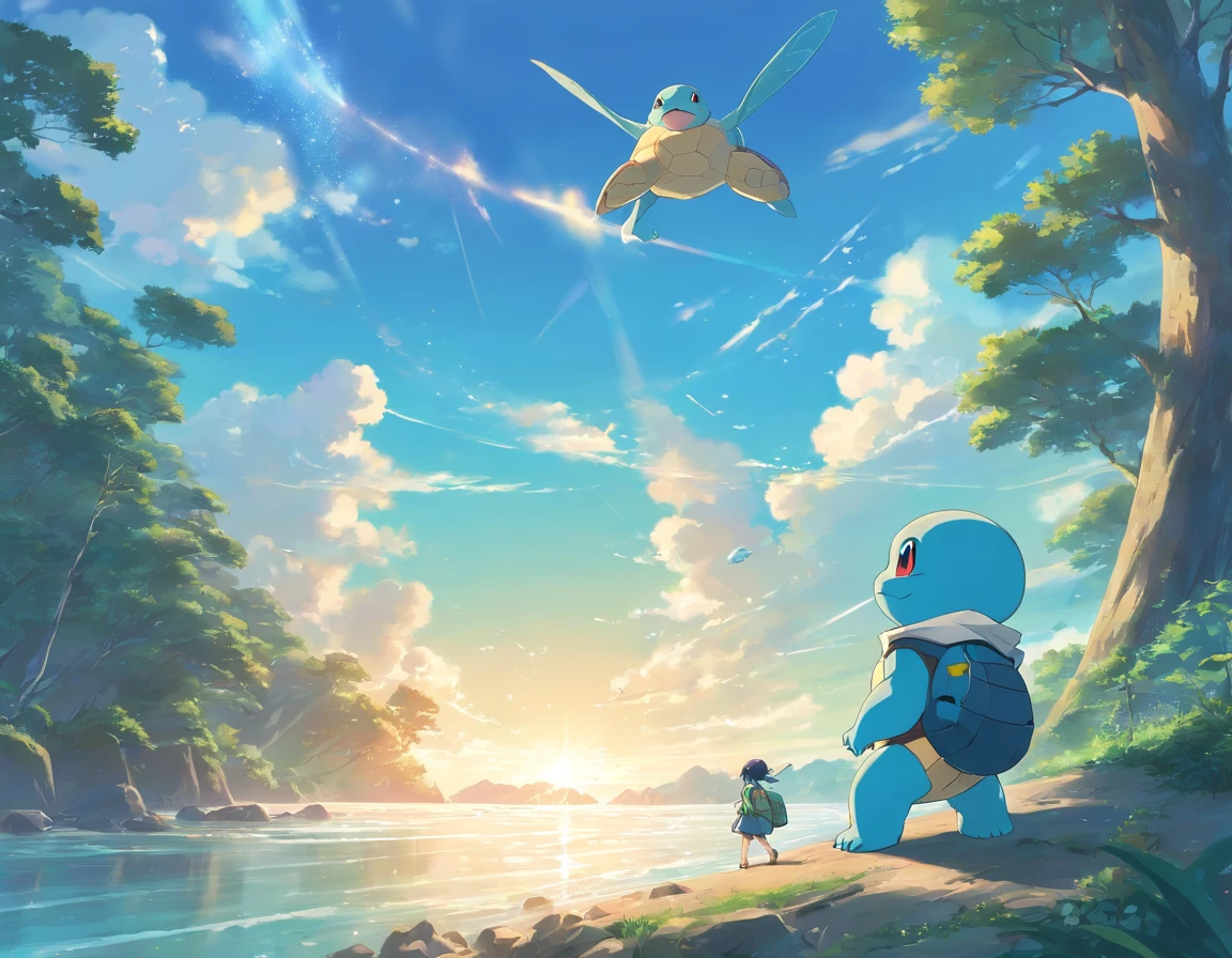 Squirtle on adventure