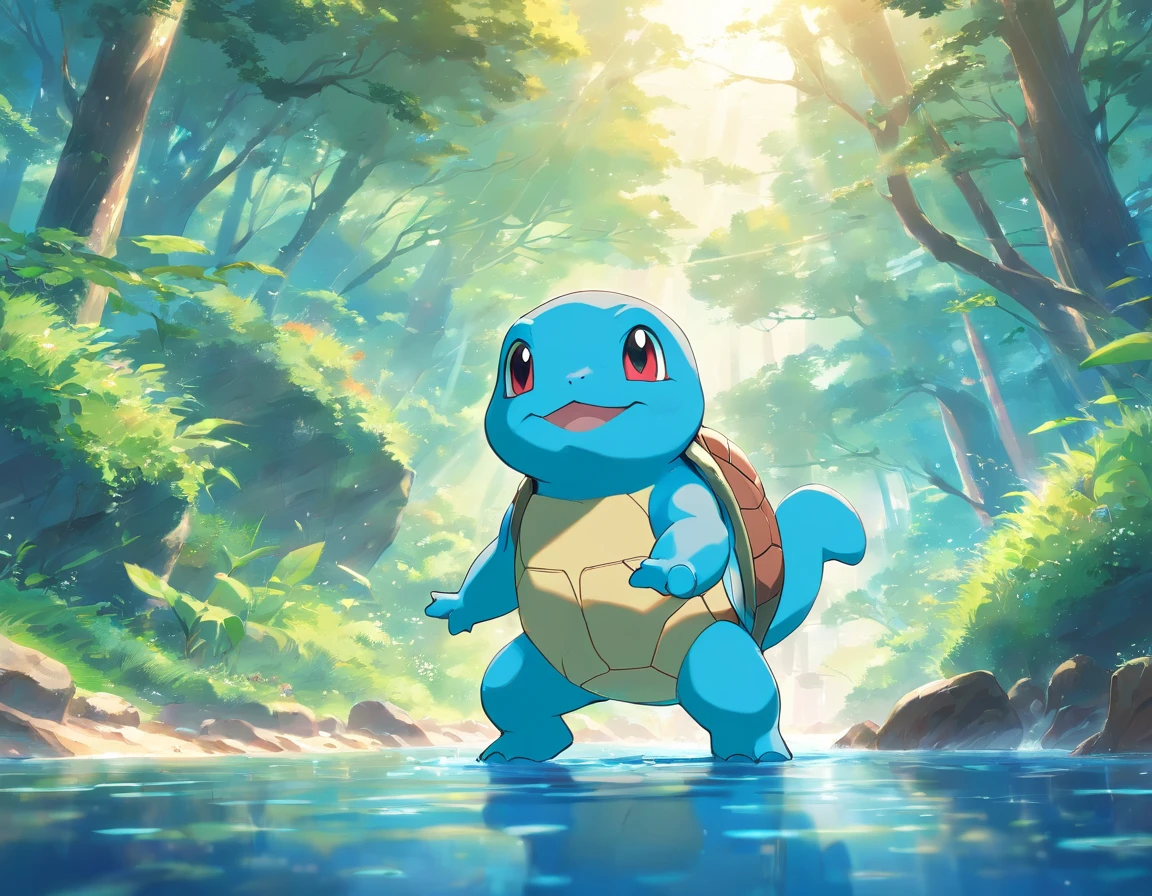 Squirtle on adventure