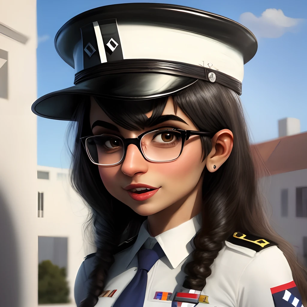 Mia Khalifa nazista