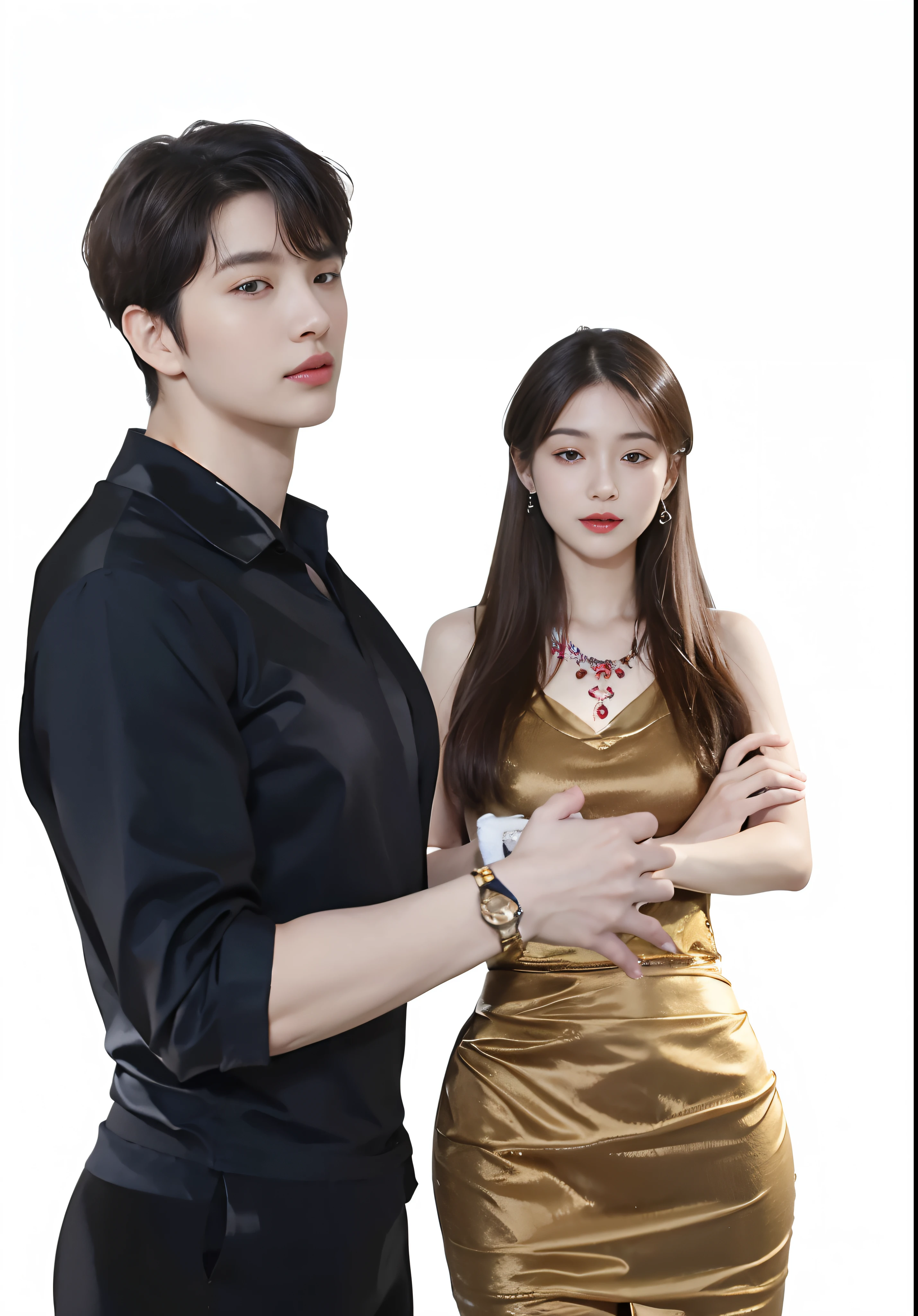 ((top-quality, 10)), (Realistic), (face focus: 1.1), (White & Black: 1.3), Cute Girl, Short Hair Hair, 
I fluttered in the wind., turned sideways, Look up at your face., Closed eyes, (sleeveless: 1.1)、skirts, D Cup Chest,