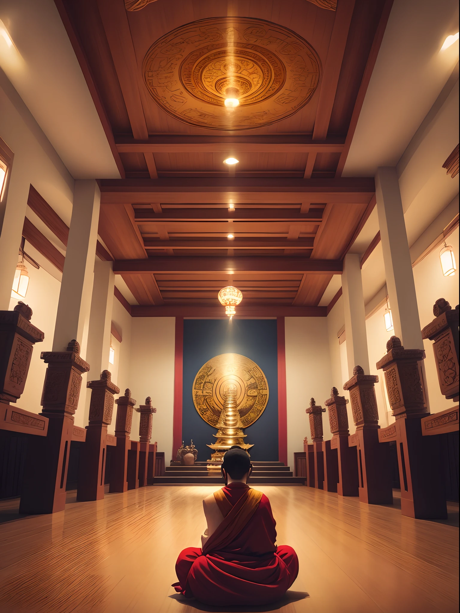 Tibetan Buddhist temple