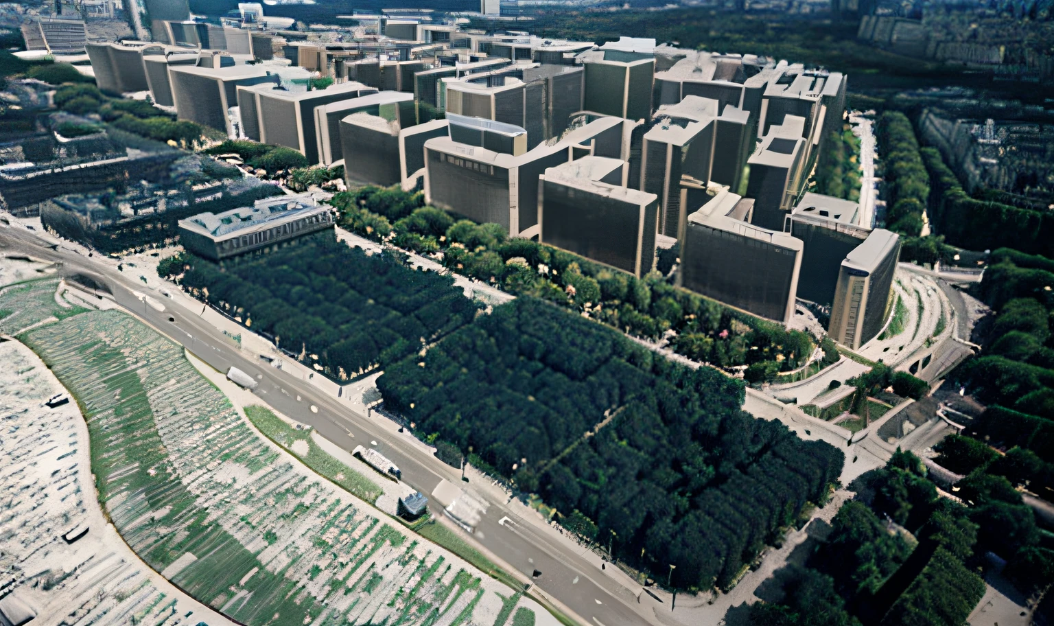 paisagismo, paris, cidade futurista, futuro, outro planeta