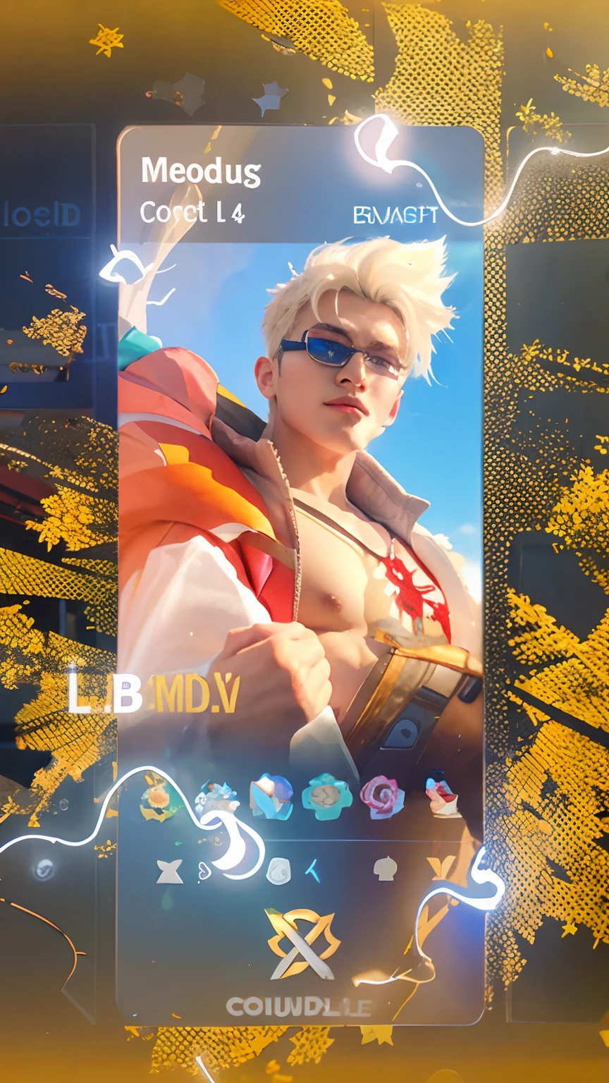 1boy,cloude mlbb