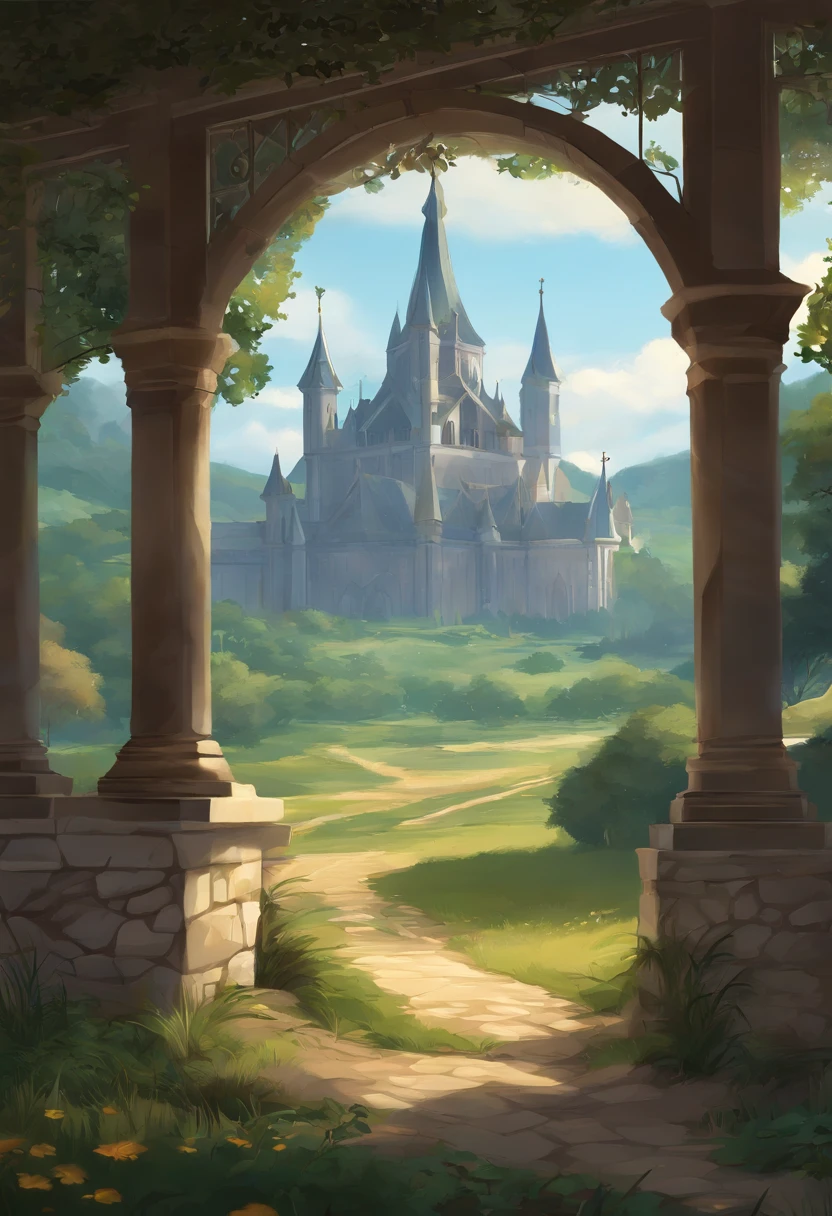 Arte de fundo para jogo 2D, Campo de batalha de fundo, alta qualidade, hd illustration, Fundo do JRPG, fundo do RPG, battle scenery, Game scenario, estilo anime, JRPG