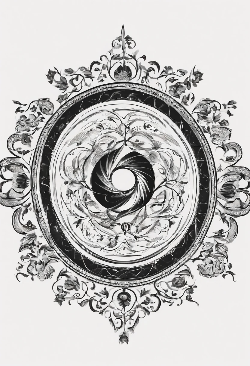 "(Best Quality,hight resolution:1.2),minimalistic,Two-dimensional logo,[The Cult of the Eternal Eclipse] Logo,(death:1.1),(braid:1.1),(,(mysterious:1.1),(a hidden face:1.1),(Dark:1.1),(SINISTER:1.1),(SINISTER:1.1),(eldritch:1.1),(intriguing:1.1),(symbolic:1.1),(Mystical:1.1),(Enigmatic:1.1),(Muted colors:1.1),(abstract:1.1),(ominous vibe),(black and white:0.9),(Contrast:0.9),(sharp lines:0.9),(visually striking),(Sleek design),(Simplified form),"