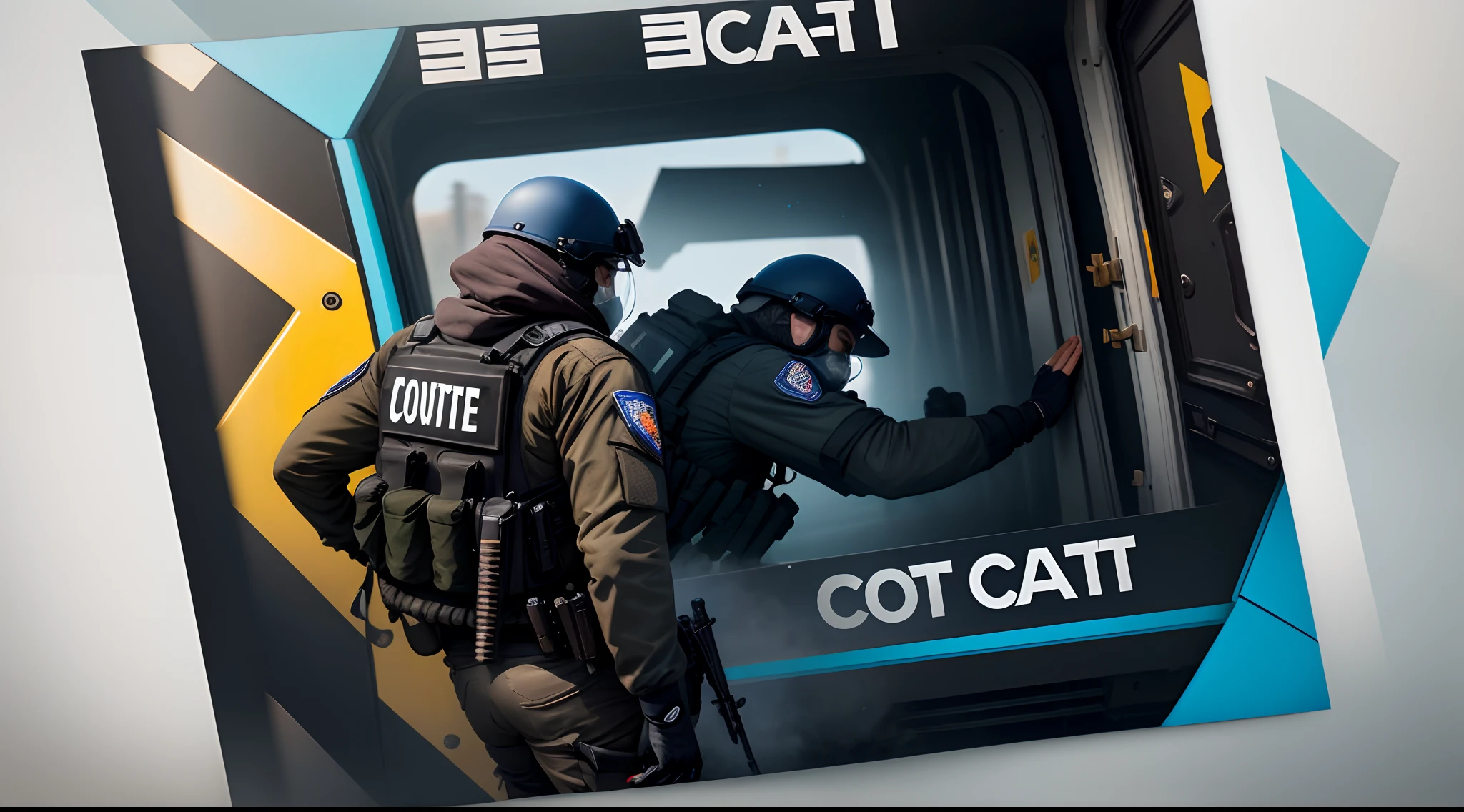 Logo for counterterrorism unit named SCAAT