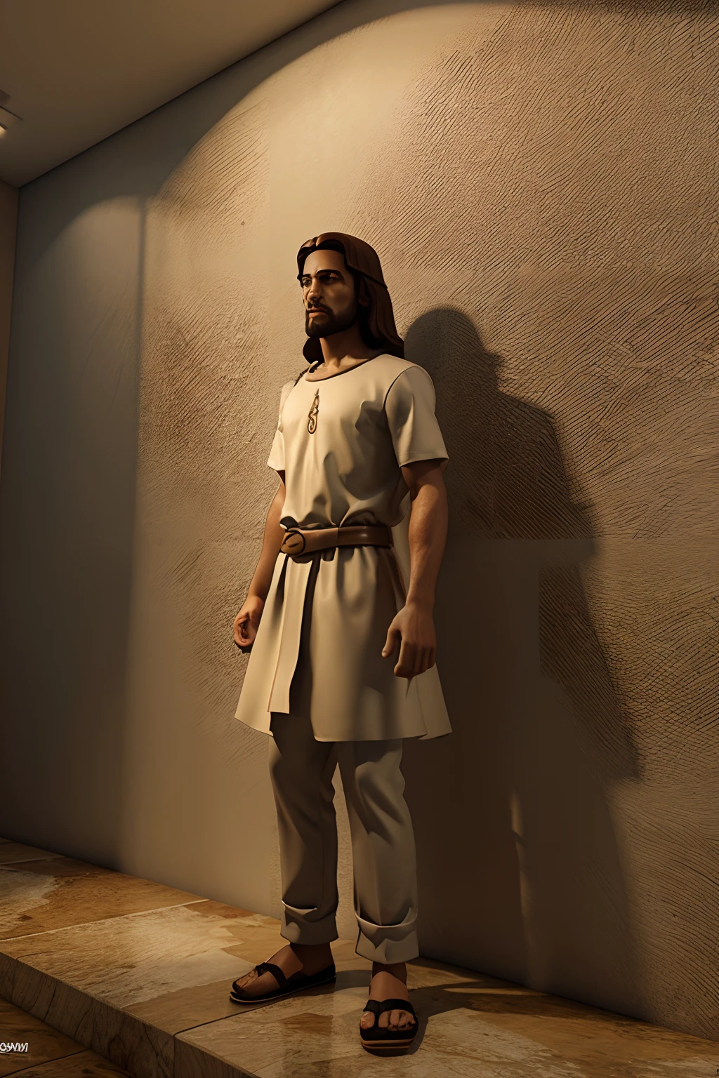 imagem jesus cristo, 3 d animation, estilo disney