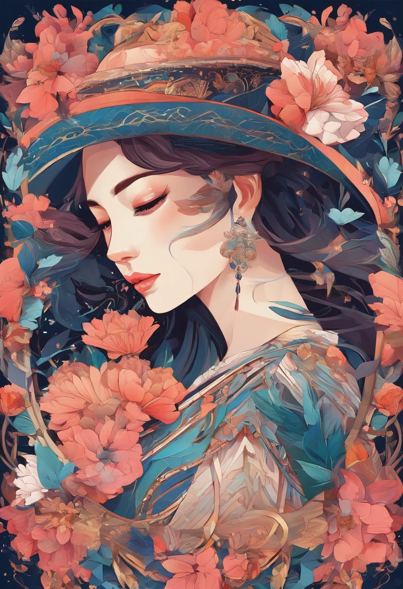 arte oficial, Unidad 8K Fondo de pantalla, ultra detallado, beautiful and aesthetic, Alas transparentes y coloridas, holding a magic wand,Beautiful, obra maestra, La mejor calidad, (Zenredar, mandala, Conspirar, enredar), (??????? of the flower:1.2) Dynamic Angle, vaquero, The Most Beautiful Form of Chaos, elegante, A brutalist designed, colores vivos, romanticismo, atmospheric