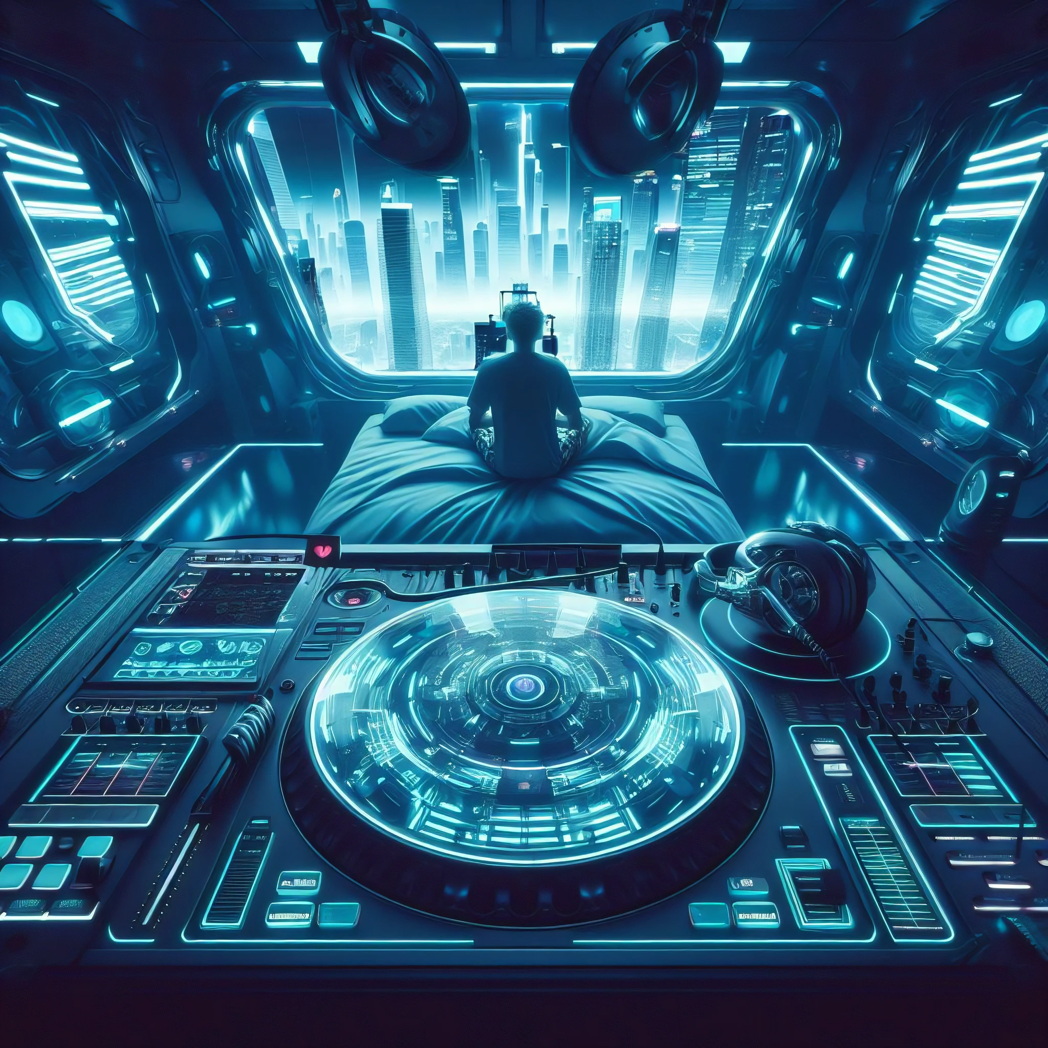 best quality,4k,8k,highres,masterpiece:1.2,ultra-detailed,realistic:1.37,futuristic skyline,cityscape,glowing architecture,tall skyscrapers,advanced technology,glass facades,neon lights,flying cars,sleek designs,shimmering reflections,metallic surfaces,hovering drones,expansive metropolis,holographic projections,clean and modern,towering structures,urban futurism,aerial view,mirror-like buildings,vibrant colors,nighttime illumination,advanced transportation,nano-materials,seamless integration,high-tech innovations,smart city design,artificial intelligence,energy efficient,innovative infrastructure,radical urban planning,impressive scale,limitless possibilities