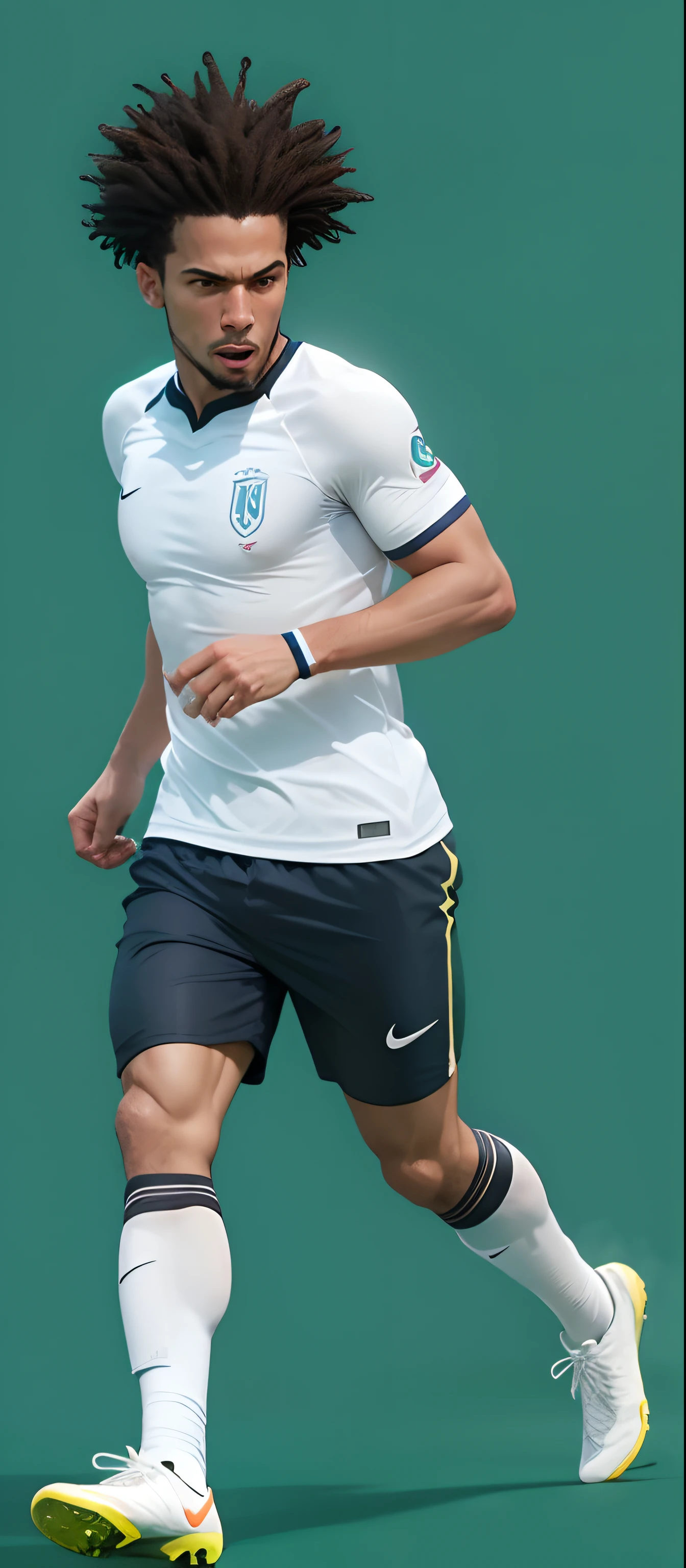 jogador de futebol, chapeu de 3 pontas