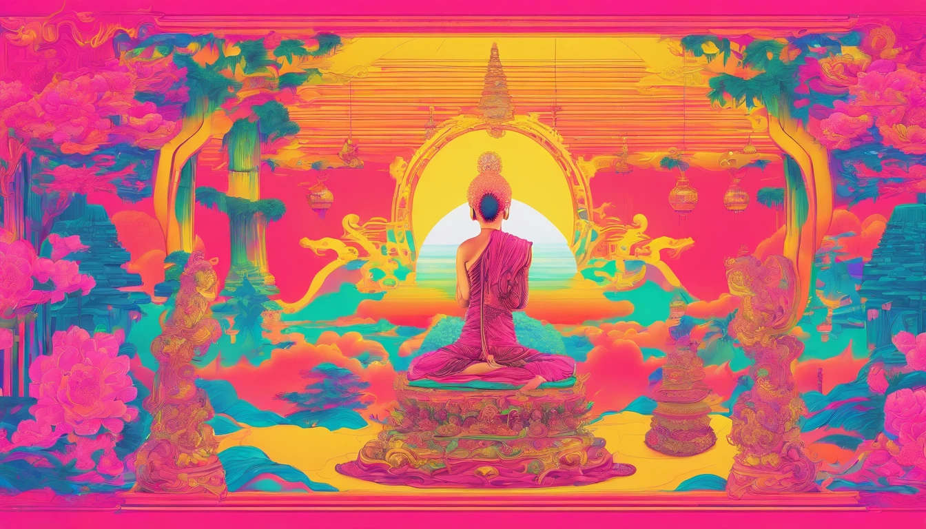 Thai Buddhist monks , 32 years old , meditate, eat, Buoyancy in the air, in forest , Fasting , Skinny sticks to the bone. , antique , Duangkaew , second sight,