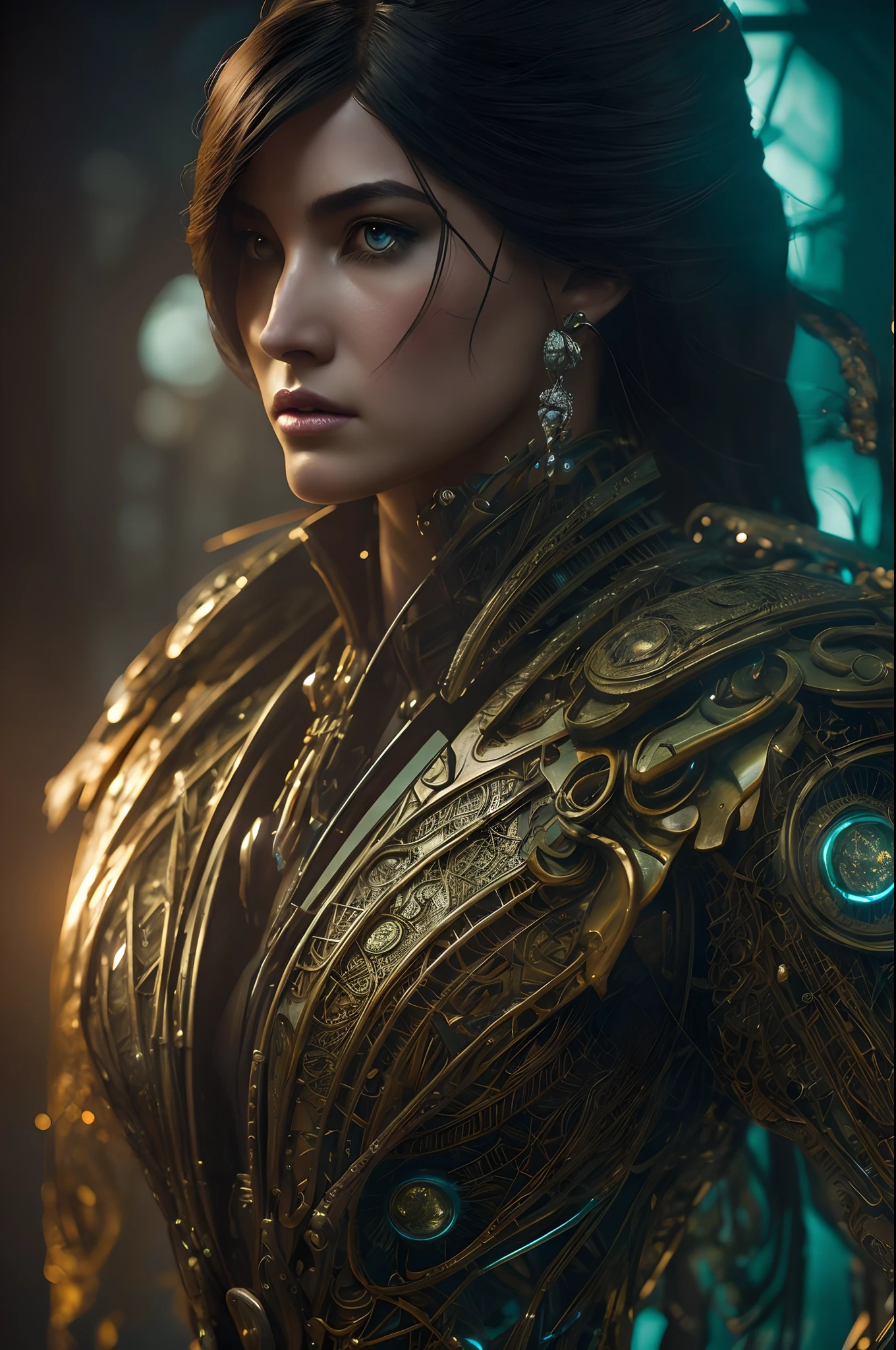 swamp, futuristic peacock of a biomechanical cybernetic giant, shiny, spectacular egg yolk reflects a swamp, chamelon part, Broken Glass effect, tech skeleton, complex 3d render ultra detailed of a beautiful porcelain profile gaisha woman android face, sci-fi, symmetry, depth of field, intricate, elegant, highly detailed, digital painting, artstation, concept art, smooth, sharp focus, illustration, as imagined by Greg Rutkowski and Borris Vallejo, Mysterious