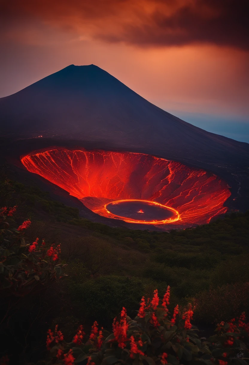 Vesuvius Volcano