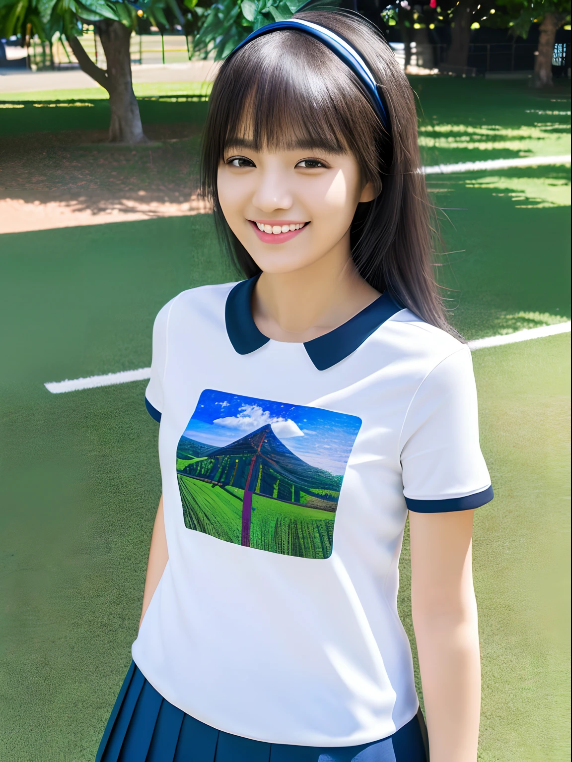 1 girl,full body,high school student,plain white t-shirt,light smile,wariza,
master piece,8k,(master piece,ultra high resolution:1.5),(master piece,photorealistic:1.5),(master piece,best quality,ultra detailed:1.5) master piece,detailed eyes,master piece,detailed face,