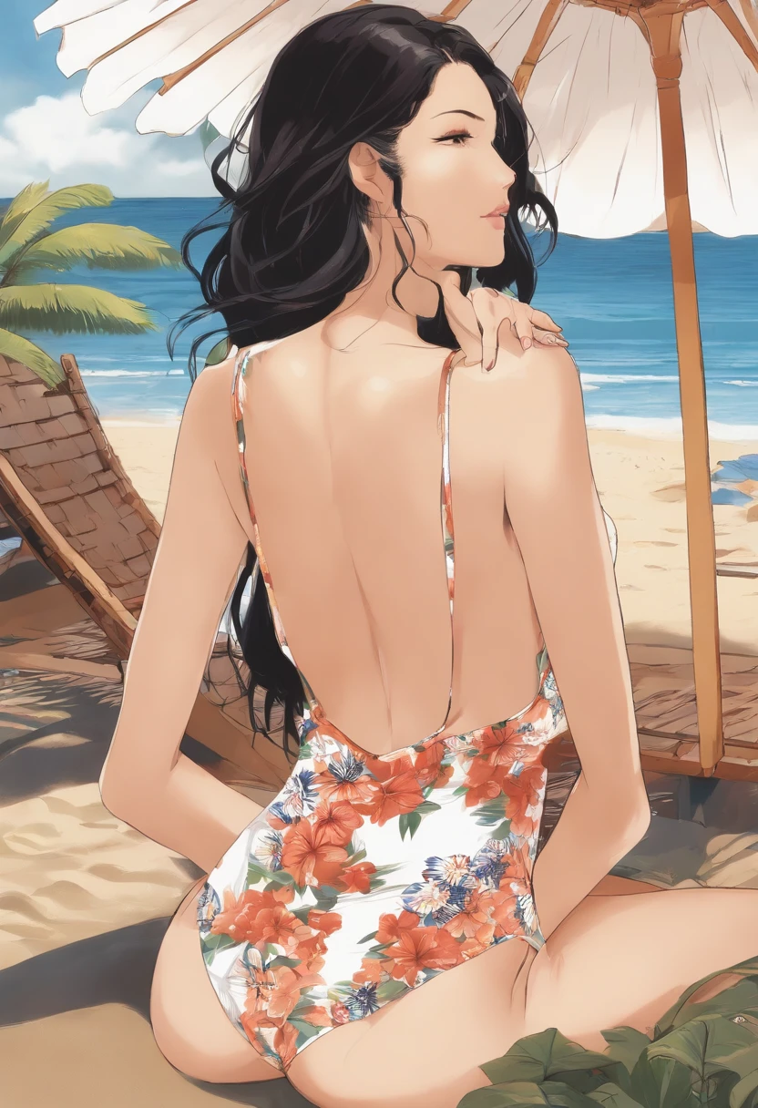 Rangiko Matsumoto, Bleach, Bikini, praia