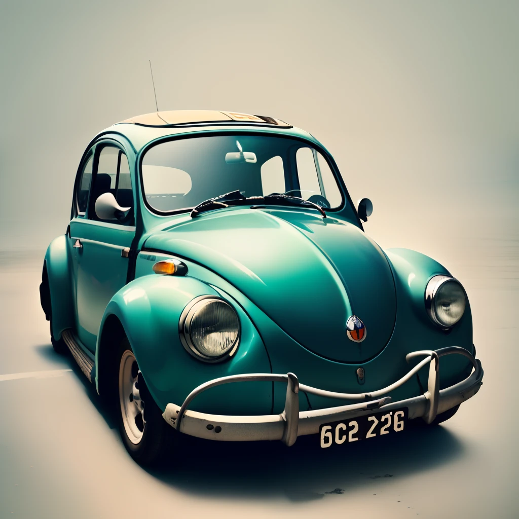 Um fusca com body kit