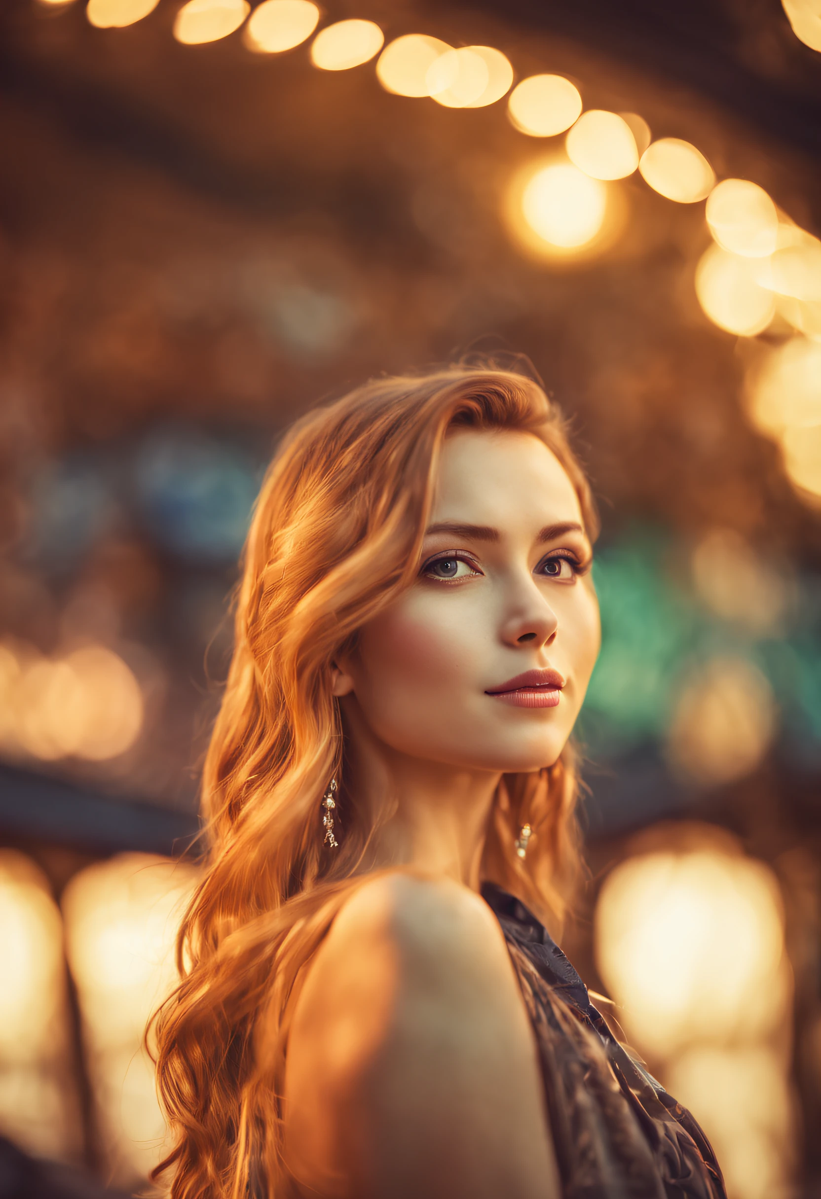 (best quality, HDR, shallow depth of field:1.1), clear faces, bokeh, blurred background, soft focus, detailed characters, vibrant colors