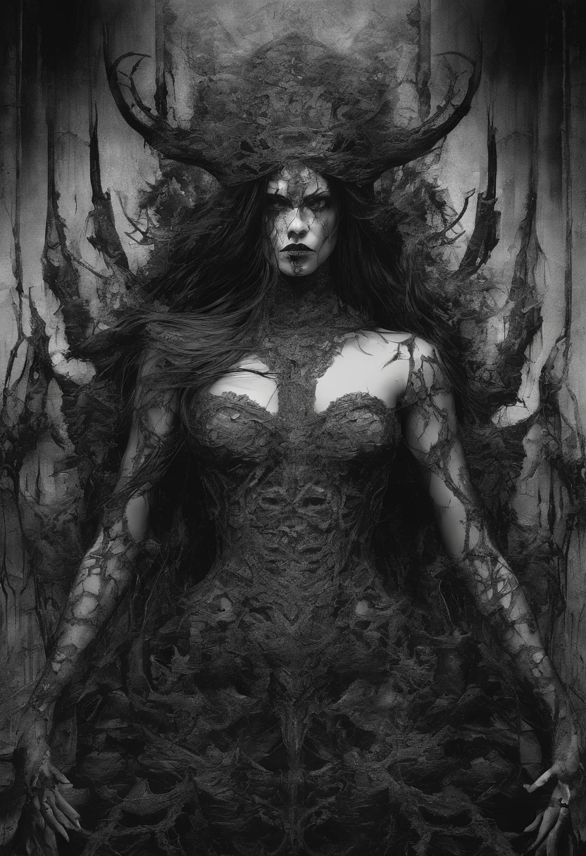 crie imagema a partir de texto, A pele morena se tornava mais escura, as if she were absorbing the very darkness that surrounded her. The sinuous, seductive figure gave way to a menacing presence, with muscles that expanded and made his body cracked, enquanto veias saltavam sob a pele, como se estivessem prestes a explodir a qualquer momento.
Nesse estado de frenesi, Luciana was unrecognizable, A drool that dripped from his lips. Ela se transformava em uma criatura brutal, whose uncontrollable desire and sheer focus made her unstoppable. His insensitivity to pain and resistance to mind control were remarkable, causing her to become a fearsome and frightening force of nature.
Ela se transformava em uma entidade sombria, a manifestation of savagery that inhabited his interior. No entanto, This transformation was not benign, posing an imminent threat to anything that dared cross her path as she indulged in the berserker frenzy