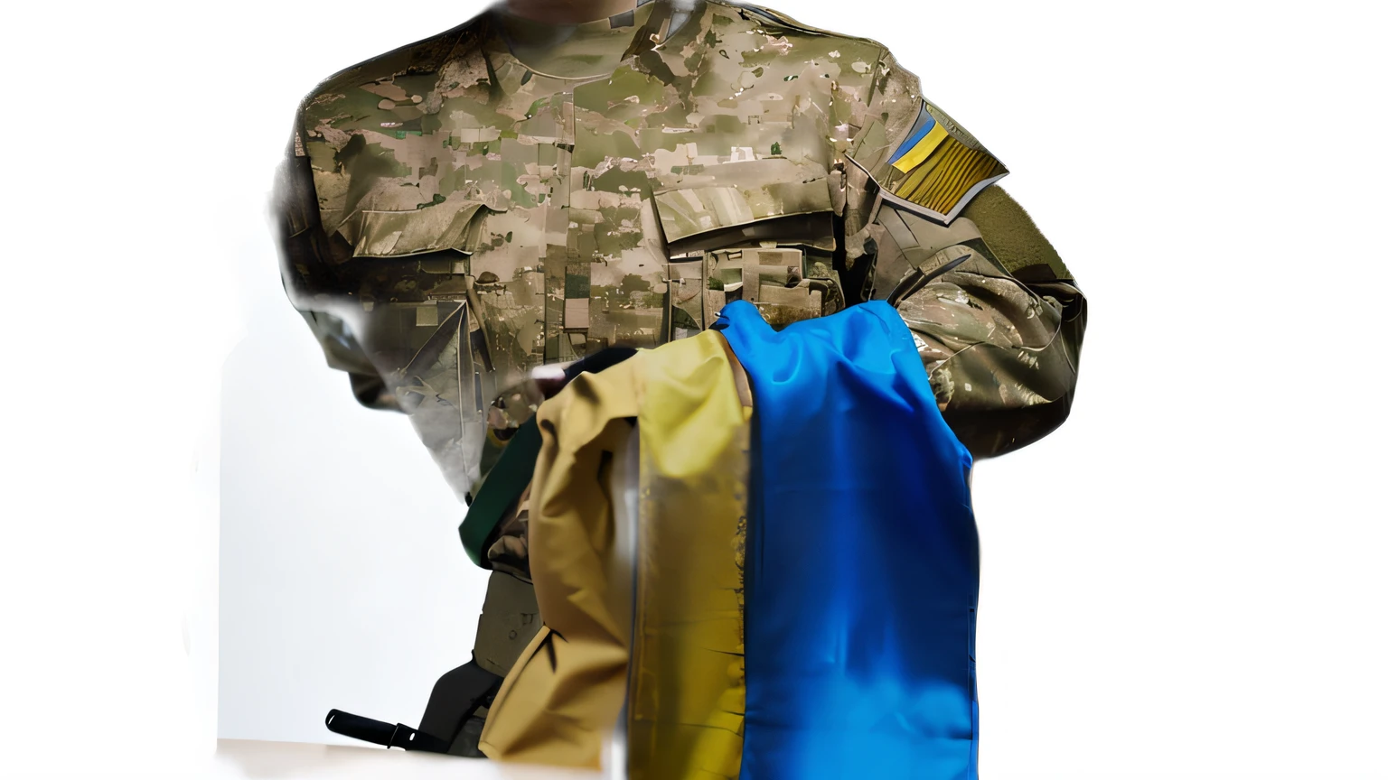 Continuation of the soldier in uniform