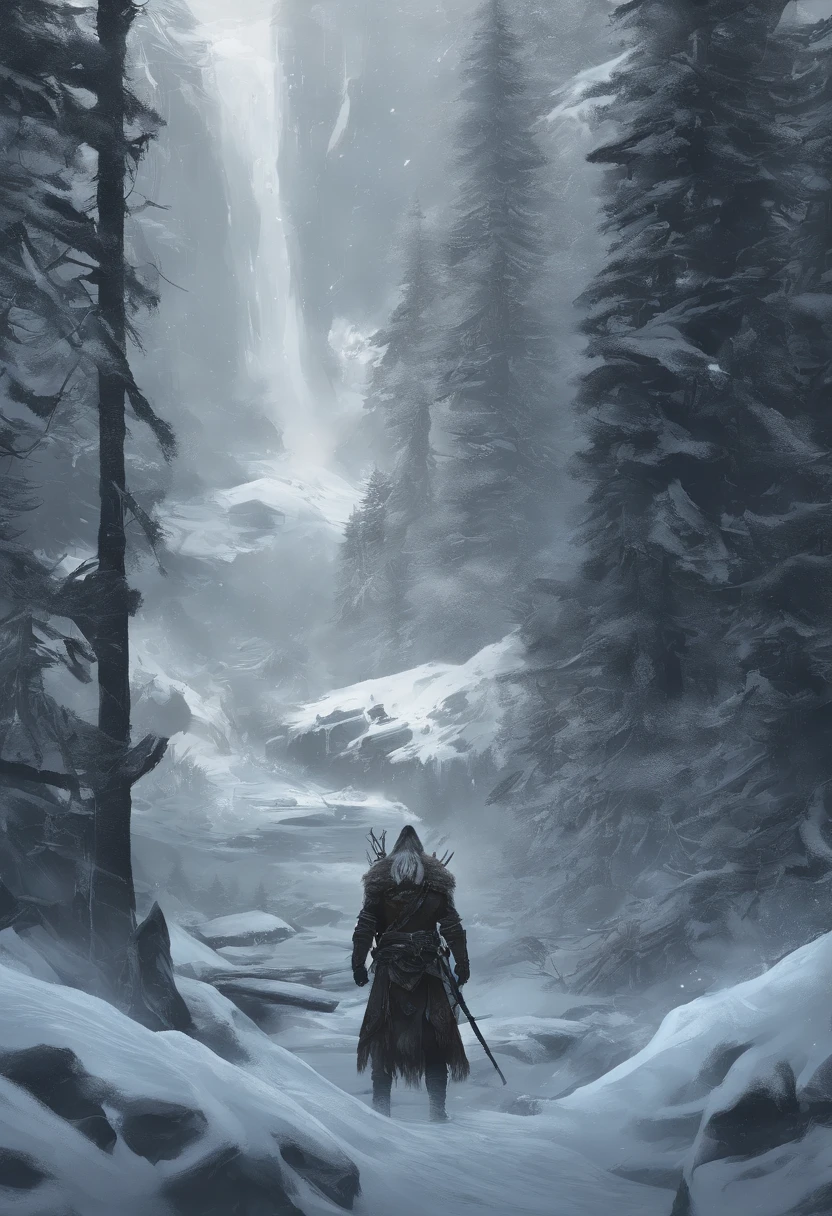 Estilo nordico，norse mythology，Ymir, Cuerpo gigante，musculoso, Vestimenta nordica, gigantesco，Fondo congelado， gigante de hielo, cuerpo completo, Tipo de disparo: Plano amplio
Estilo: hyper-realistic, Foto realism, cinematography
--ar 9:16