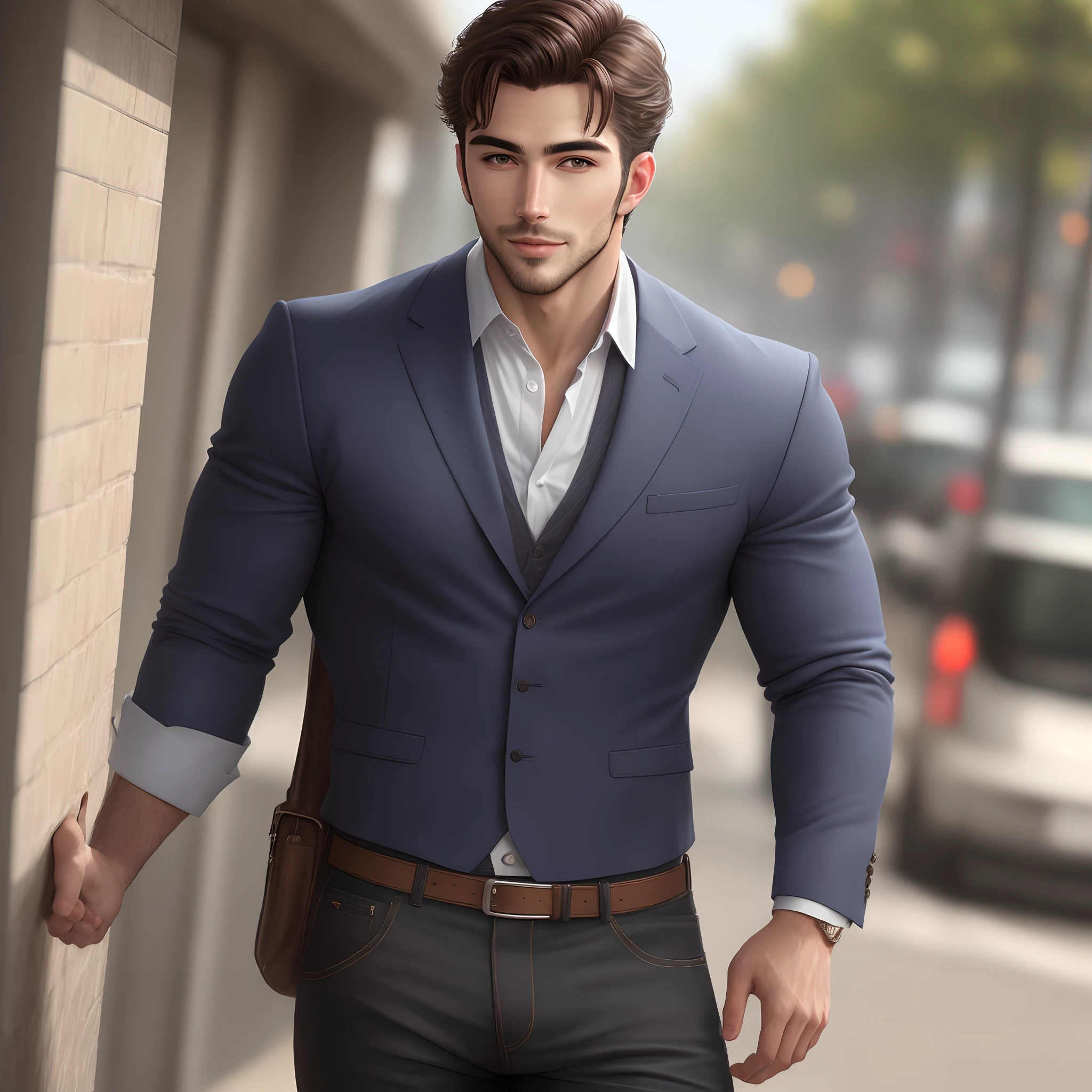 Refreshingly handsome man