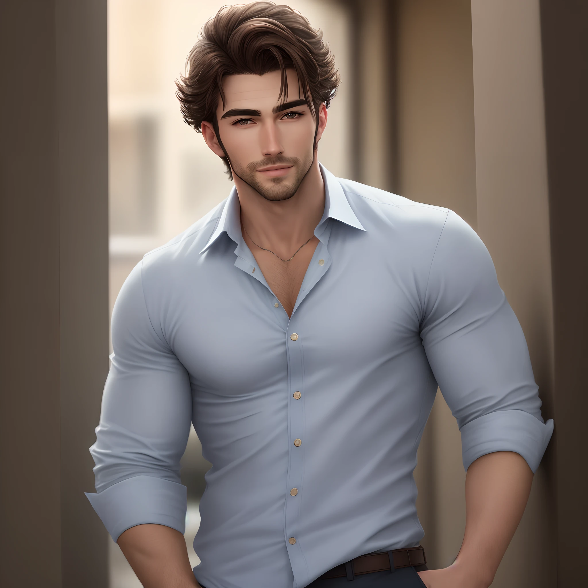 Handsome sexy Man