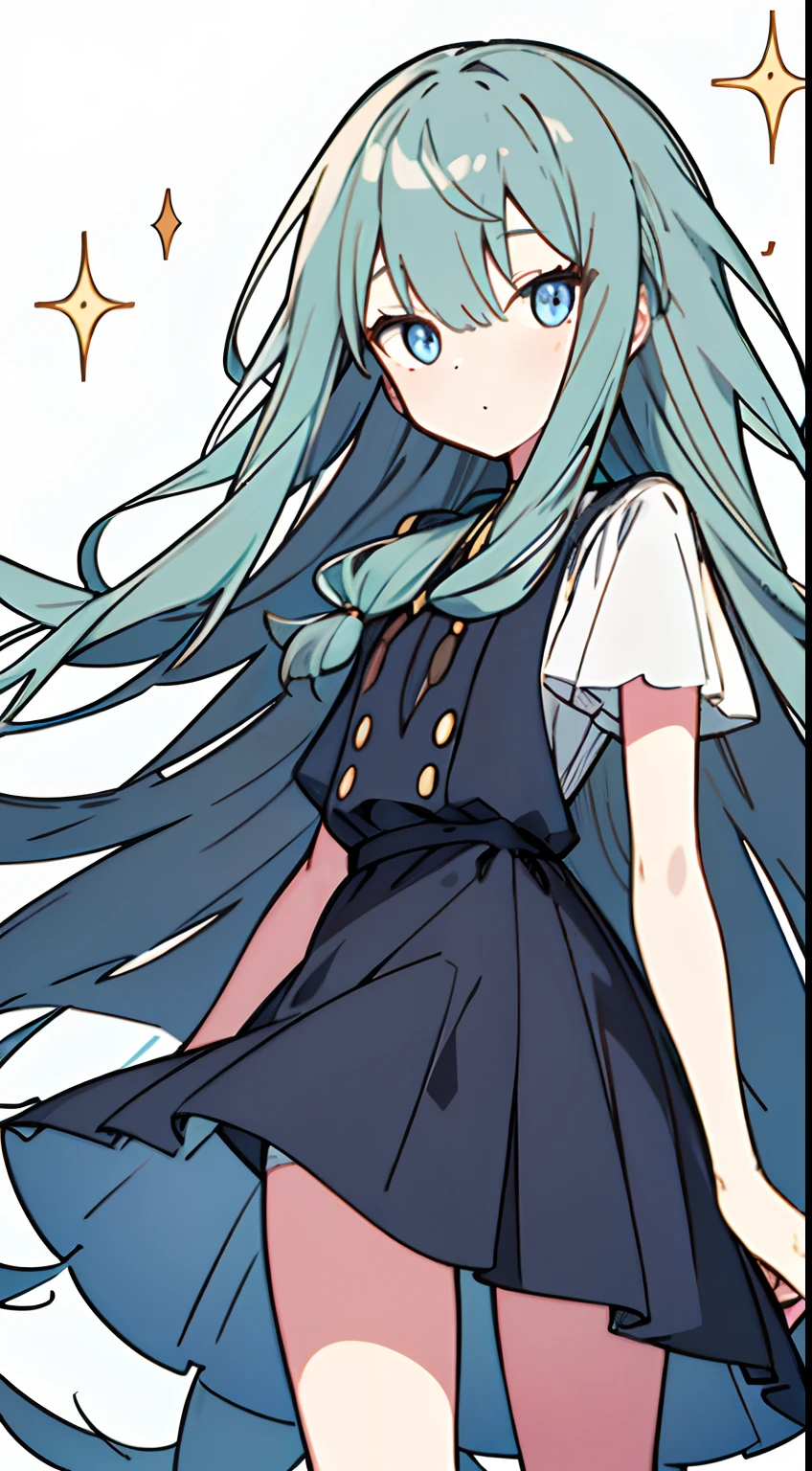 masuter piece, Best Quality,32K、Wallpaper, ultra -detail, Absurd beauty, 1Beautifulwoman、Big eyes with sparkly、Hair fluttering in the wind、:O、slender long legs、Smaller head、miscievous smile、Angle looking up from below:1.3、Angle from which you can see the whole body