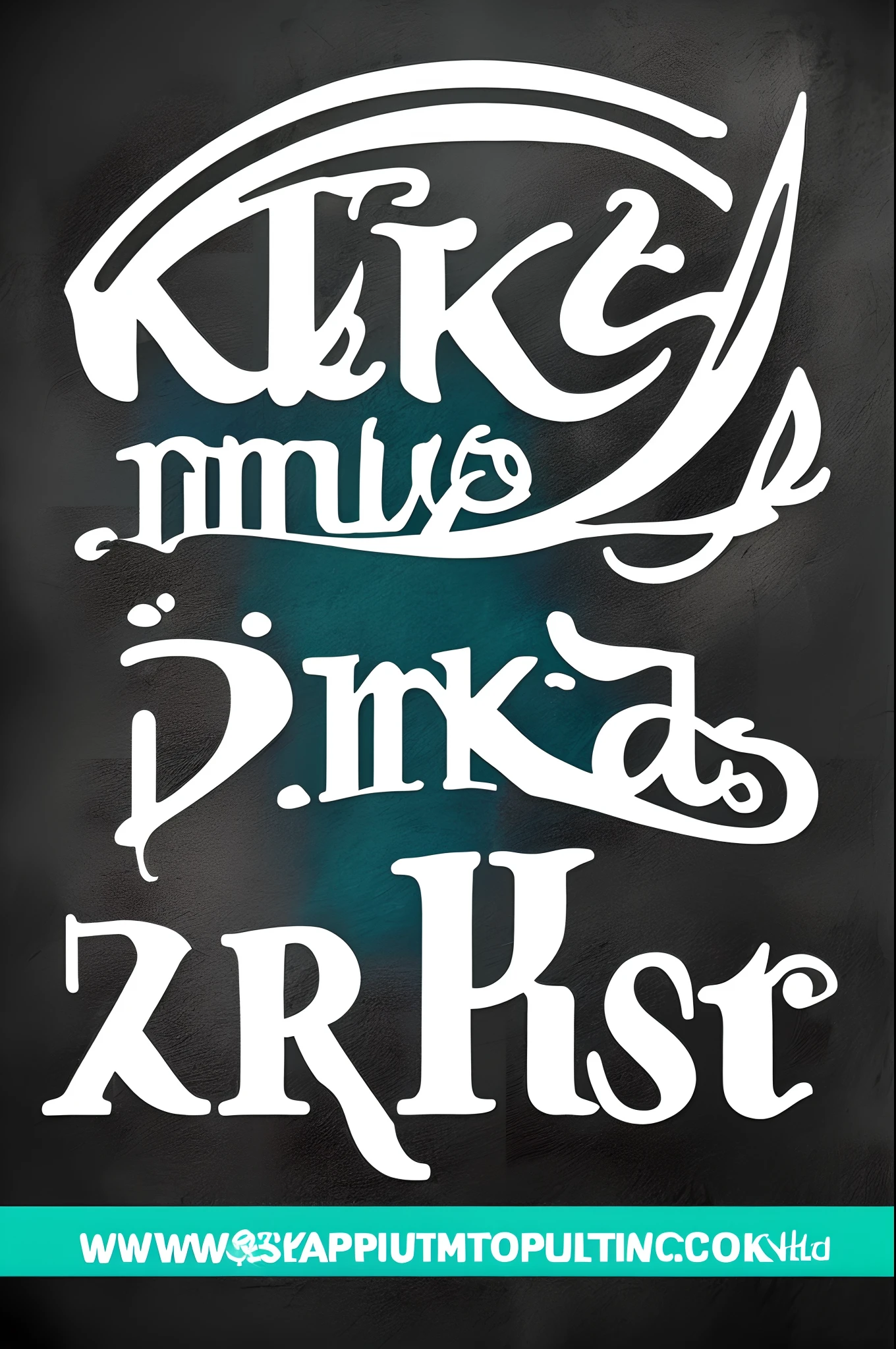 Logo de empresa de pintura texto DK Pinturas