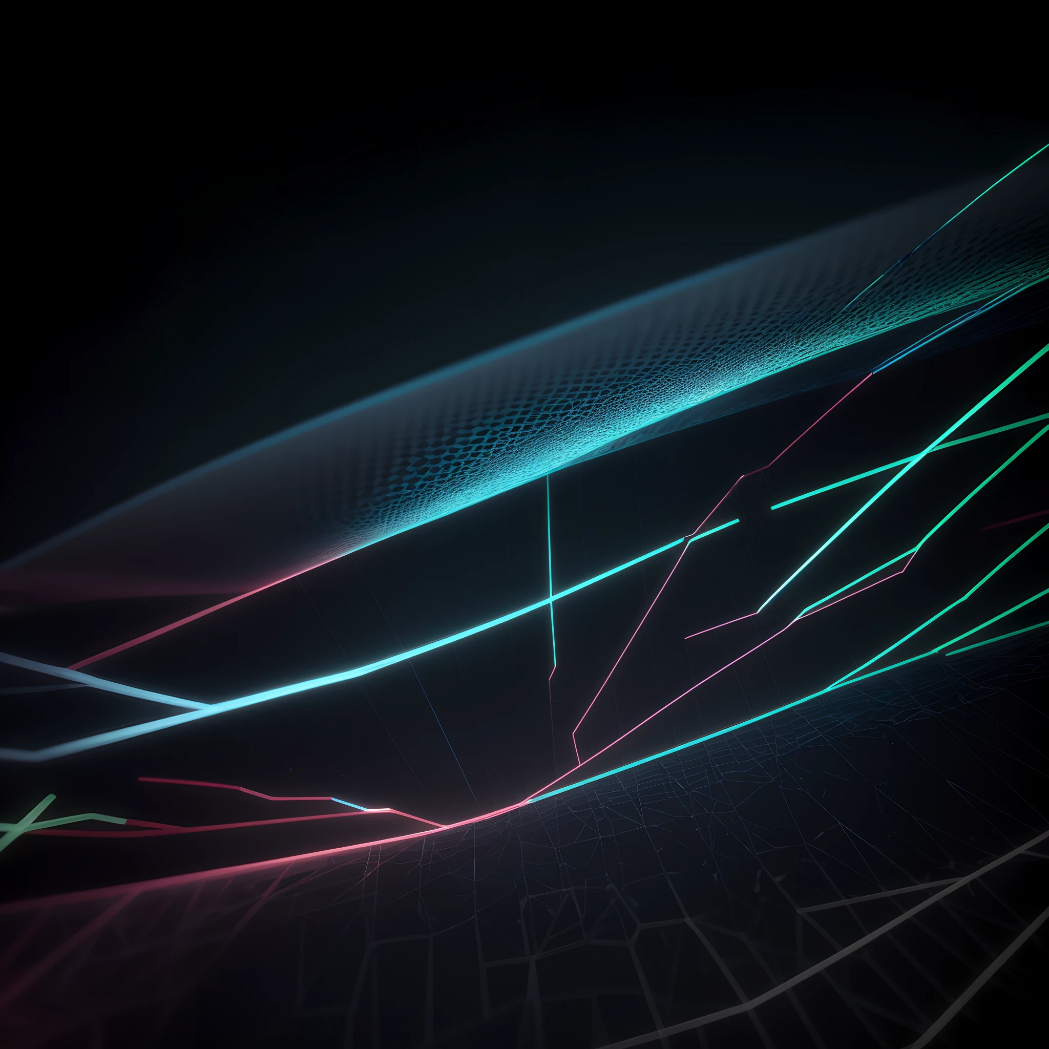 Engaging 3D visualization featuring stunning graphs、glinting
