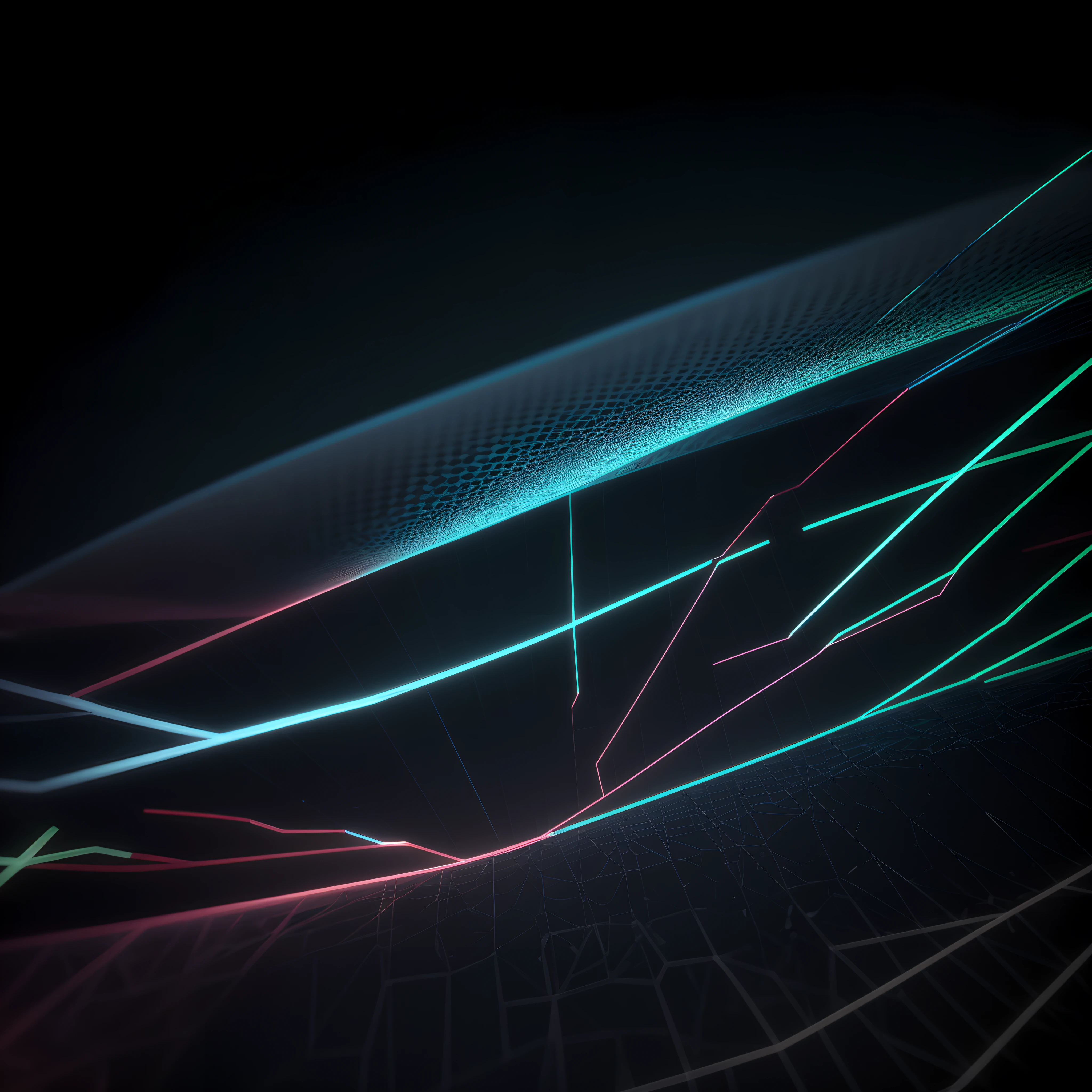 Engaging 3D visualization featuring stunning graphs、glinting