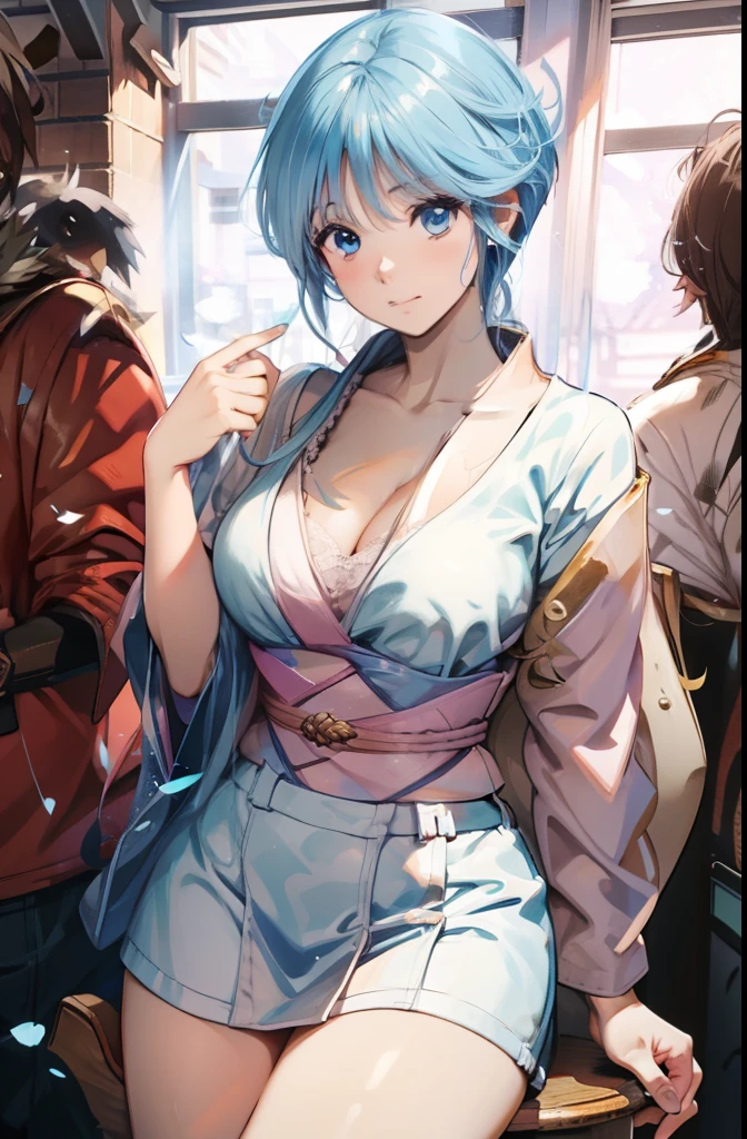 Detallar la imagen, rostro de yukime hermoso