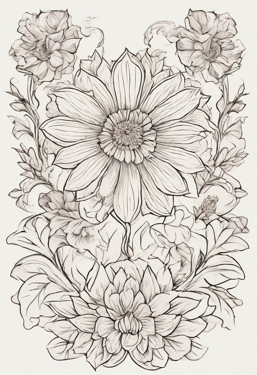 Simple flower