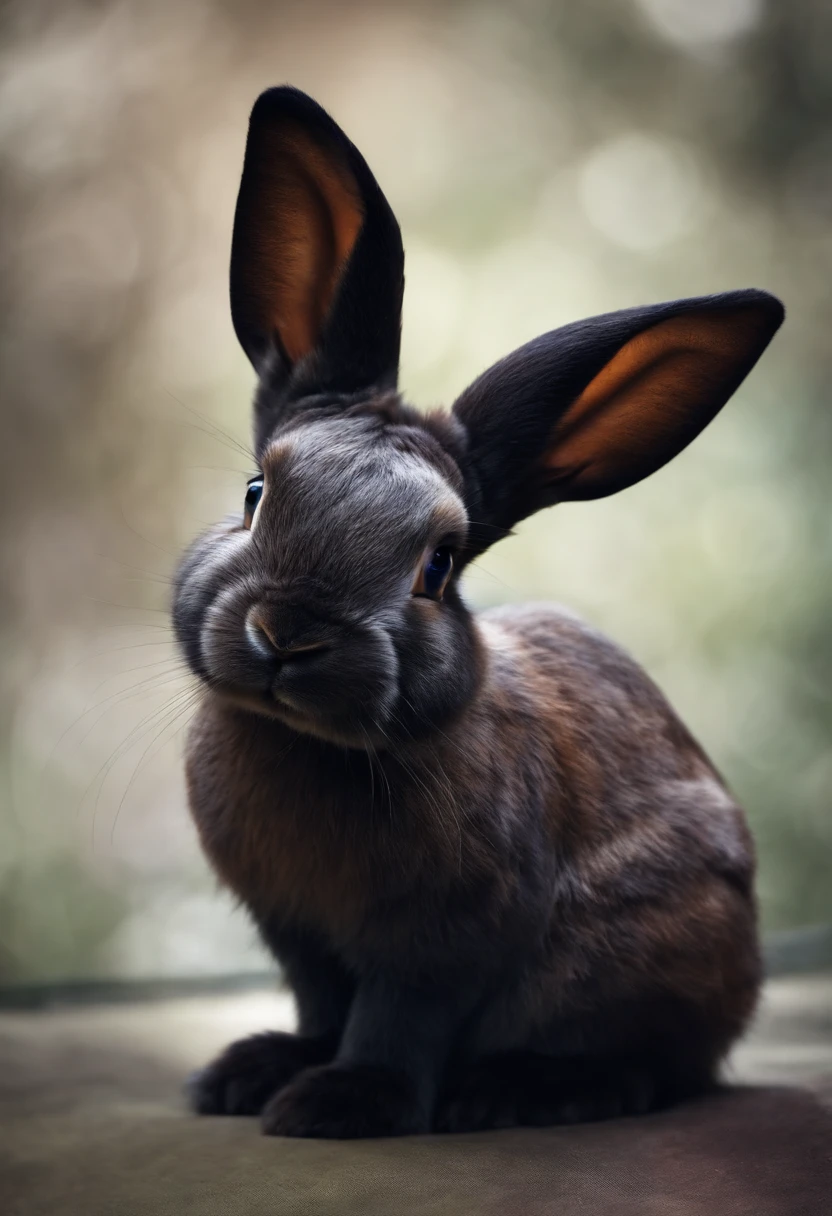 Very cuddly rabbit but with a dark side