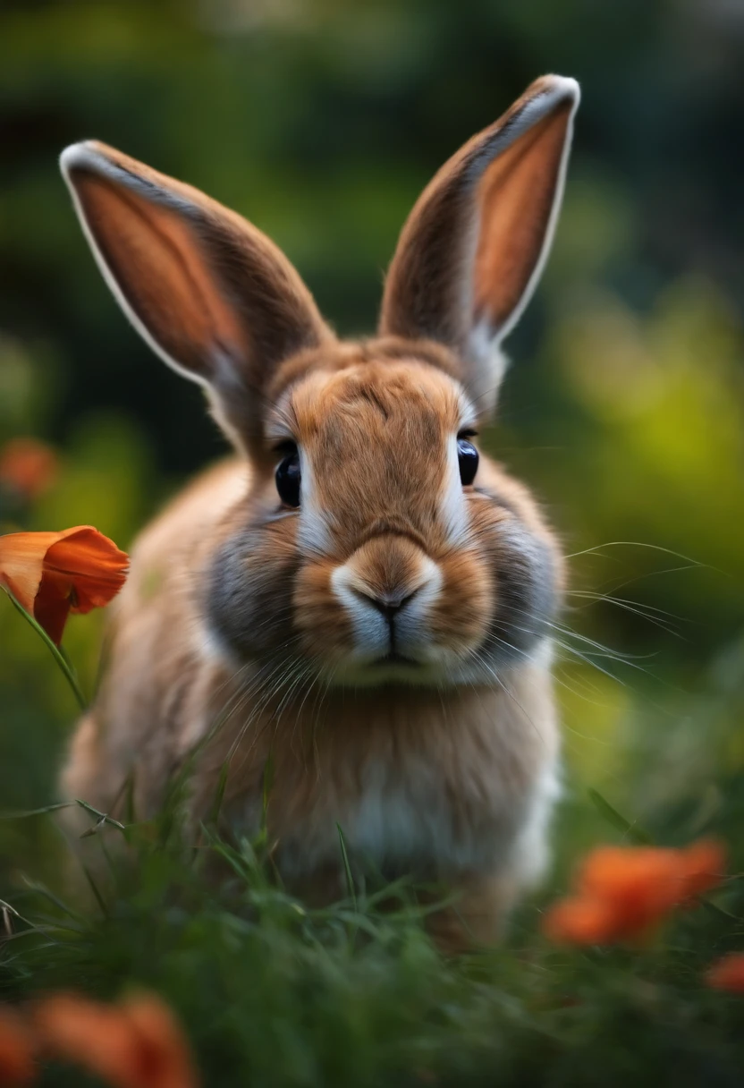 Very cuddly rabbit but with a dark side