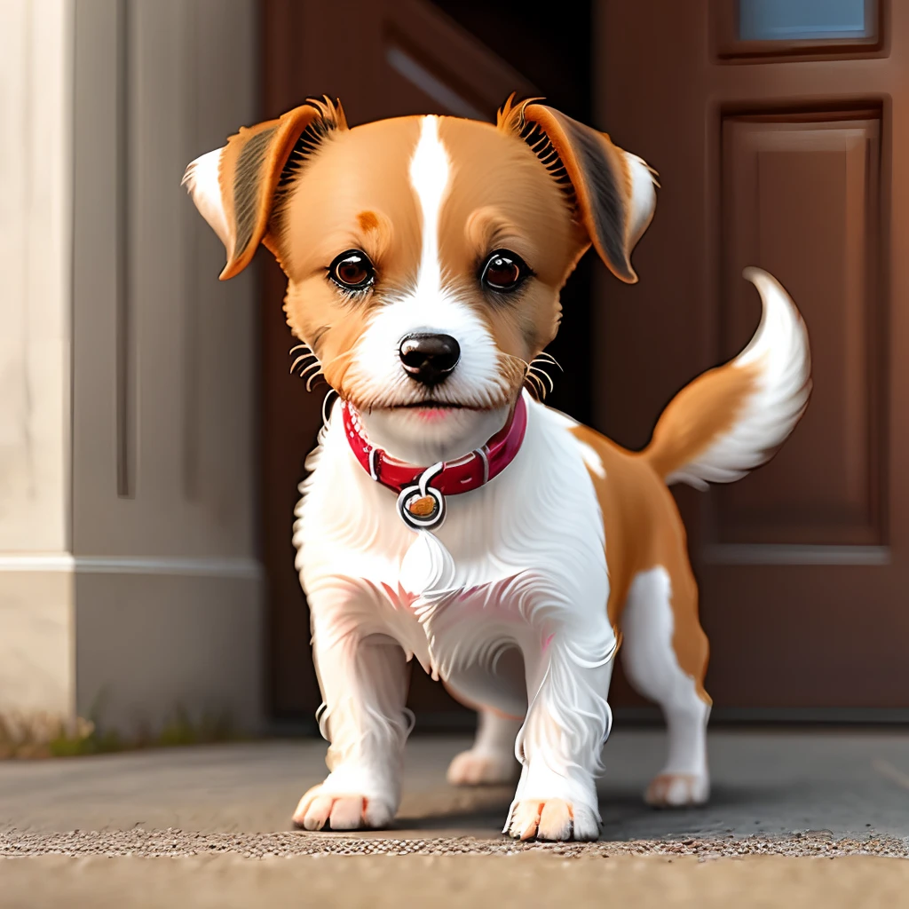 Cute Jack Russell Terrier