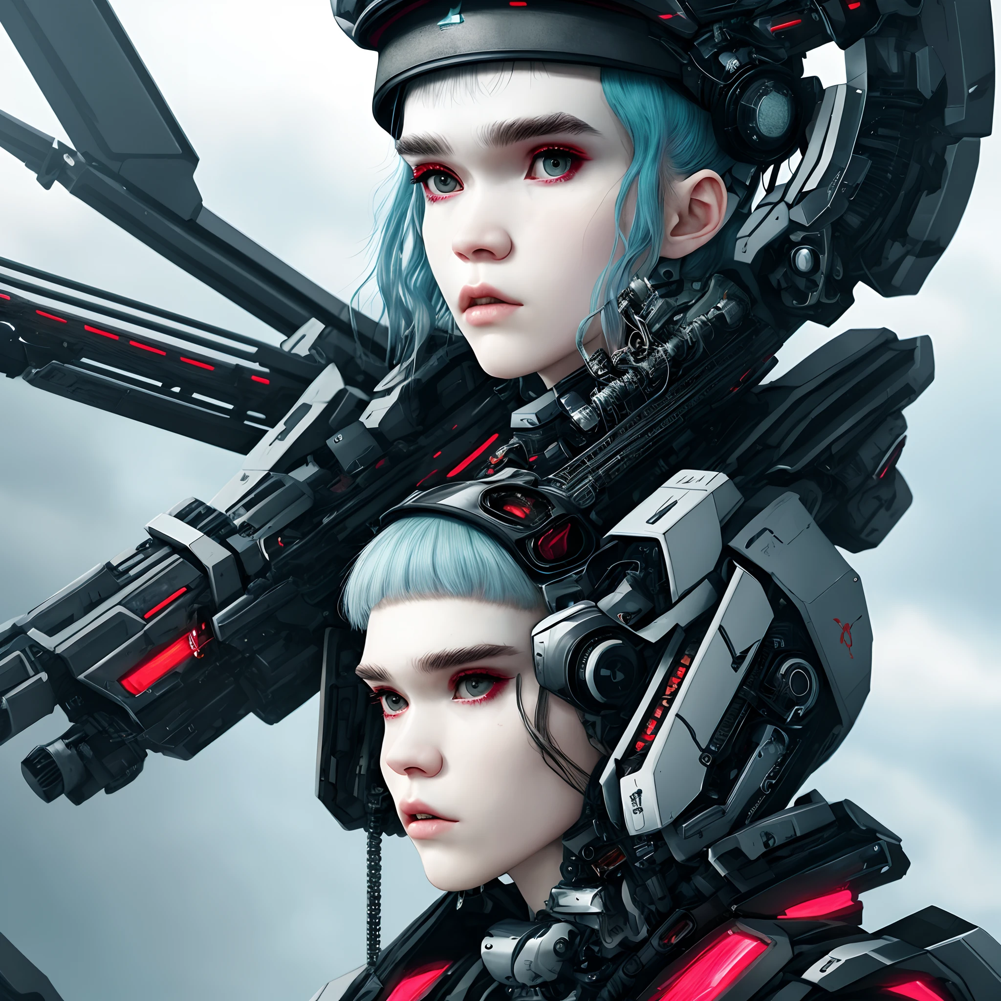 new grimes ai album cover
