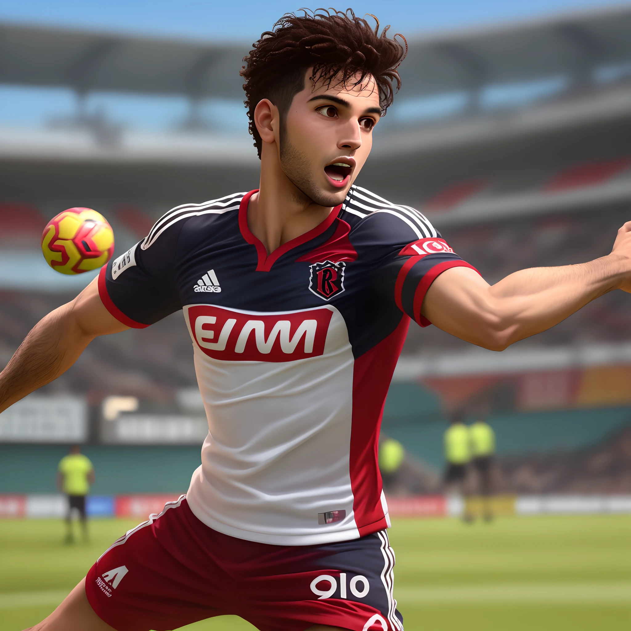 Gojo jogando no flamengo