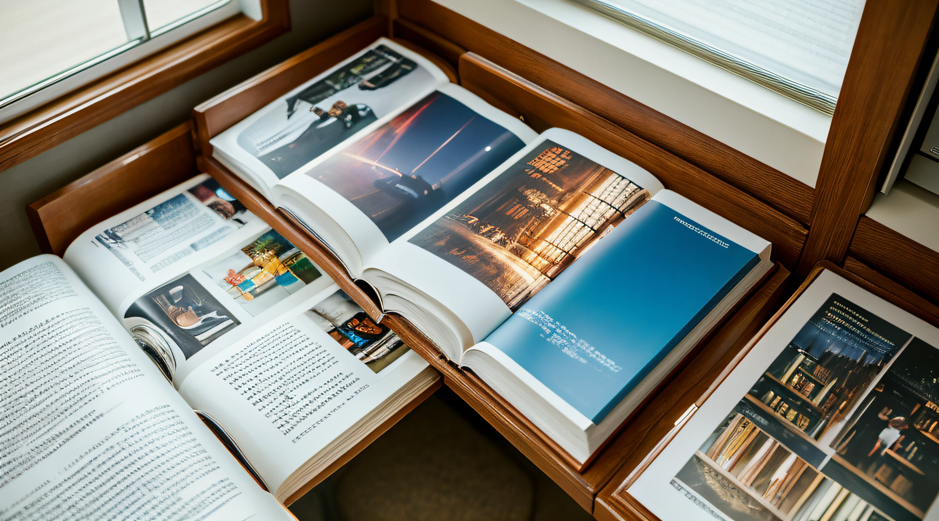 Jehovah's Witnesses、An office with many magazines、high-level image quality、high-detail、