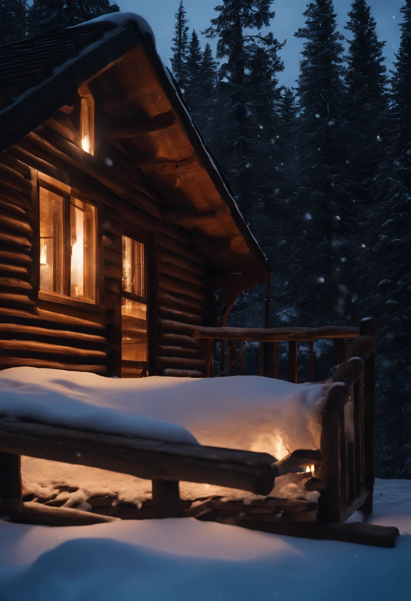 “(best quality,4k,8k,highres,masterpiece:1.2),ultra-detailed,realistic,wooden room in a wooden cabin in Alaska, snowing,cold, snowy,wood texture,cabin interior, log walls,wooden floor,crackling fireplace,warm ambiance,cosy atmosphere,blizzard outside,frosty windows,flurries of snow,cold air,smoke from the chimney,chilling weather,thick blankets,candlelight,soft glow,wintry scene,peaceful solitude,serene beauty,tranquil surroundings,winter wonderland,subtle light,ethereal ambiance"