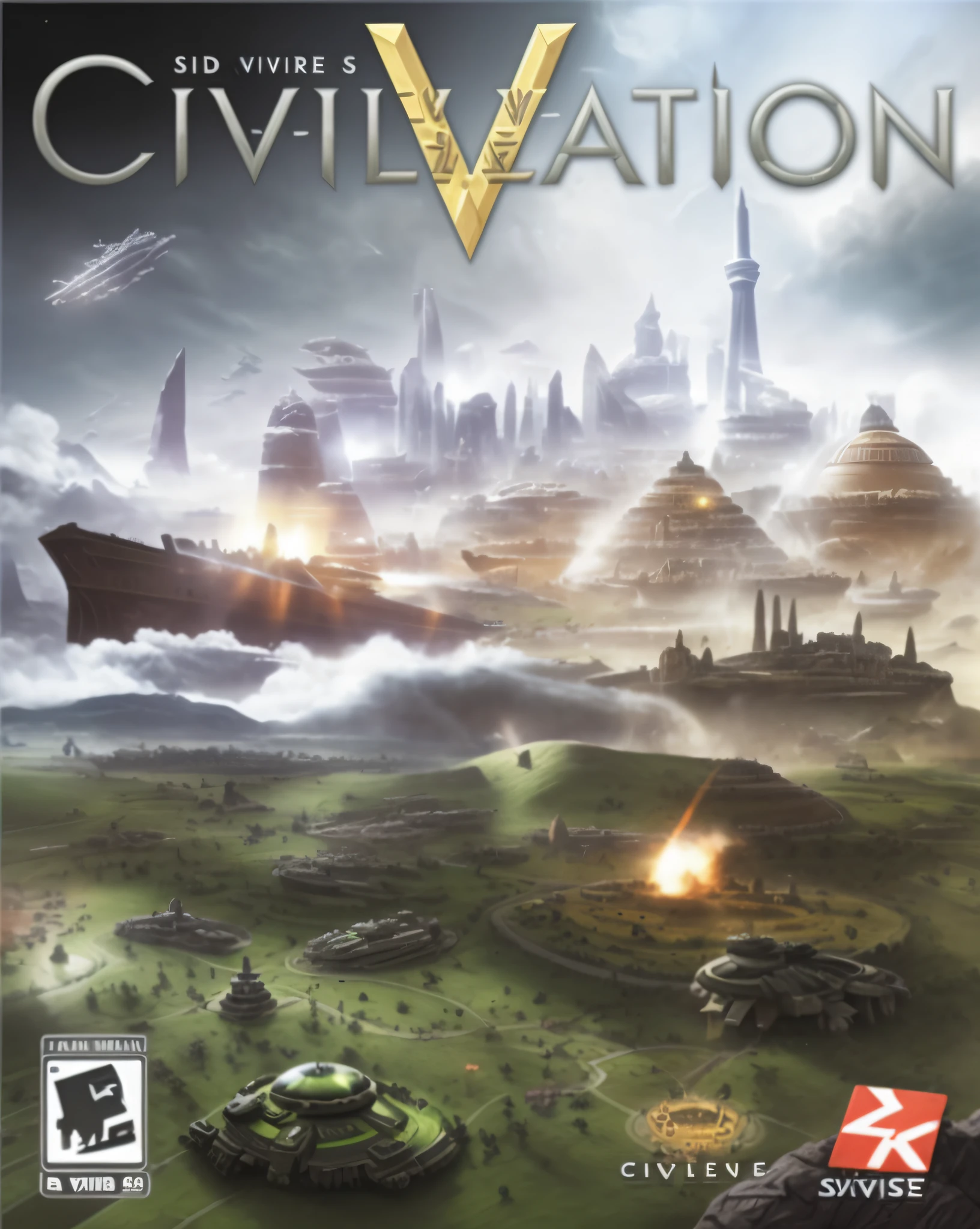 sid - wars civil nation, civilization, front cover of a new video game, video game cover, advanced civilization, sid meier, advance civilization, box art, cover game art, game cover art, civilized, game box art, boxart, videogame cover art, high-end civilization, pc game, pc boxart, video game box art, alien civilization