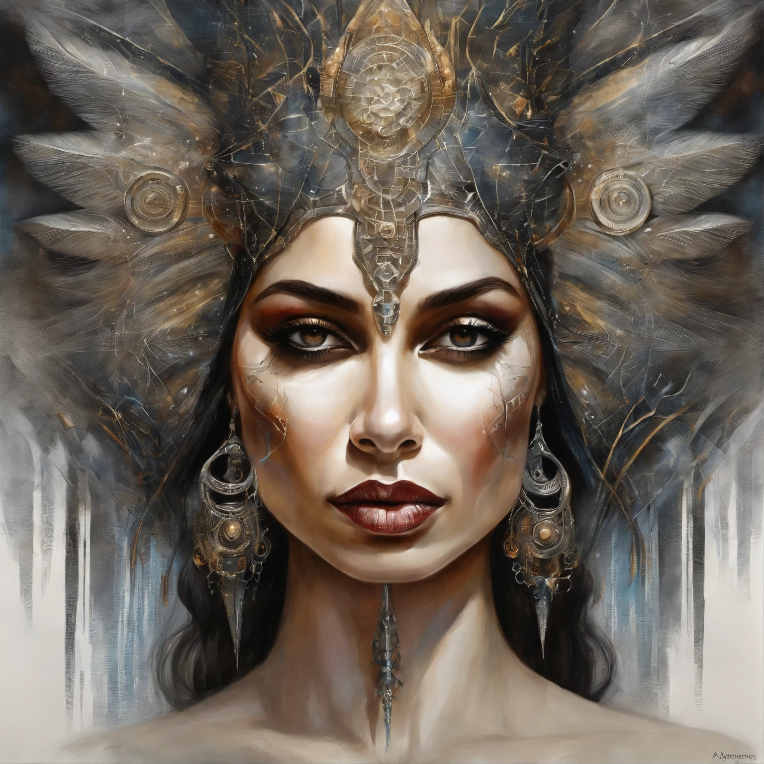 Beautiful Woman By AUSK