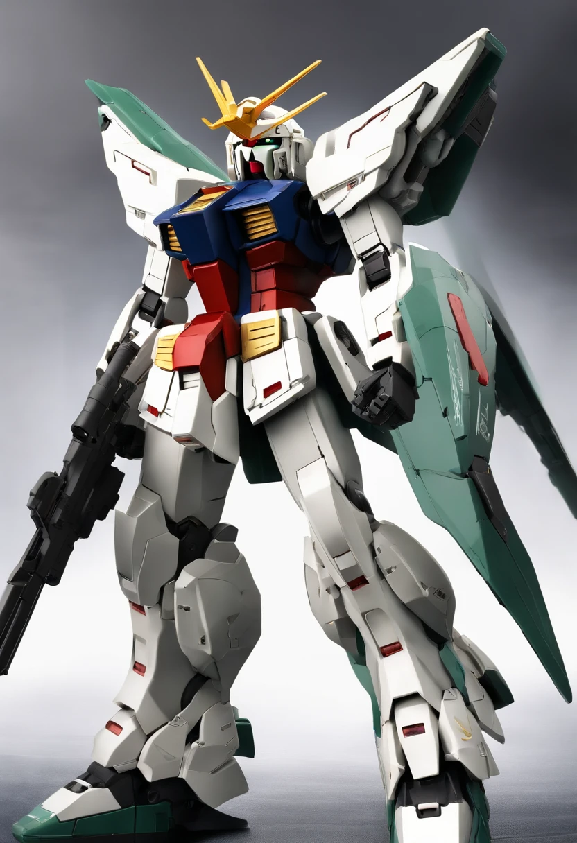 Create a detailed description of a new, innovative Gundam model with cutting-edge technology and weaponry. Explain its purpose and how it differs from previous Gundam units. What challenges does it face in its first combat mission, and how does it overcome them