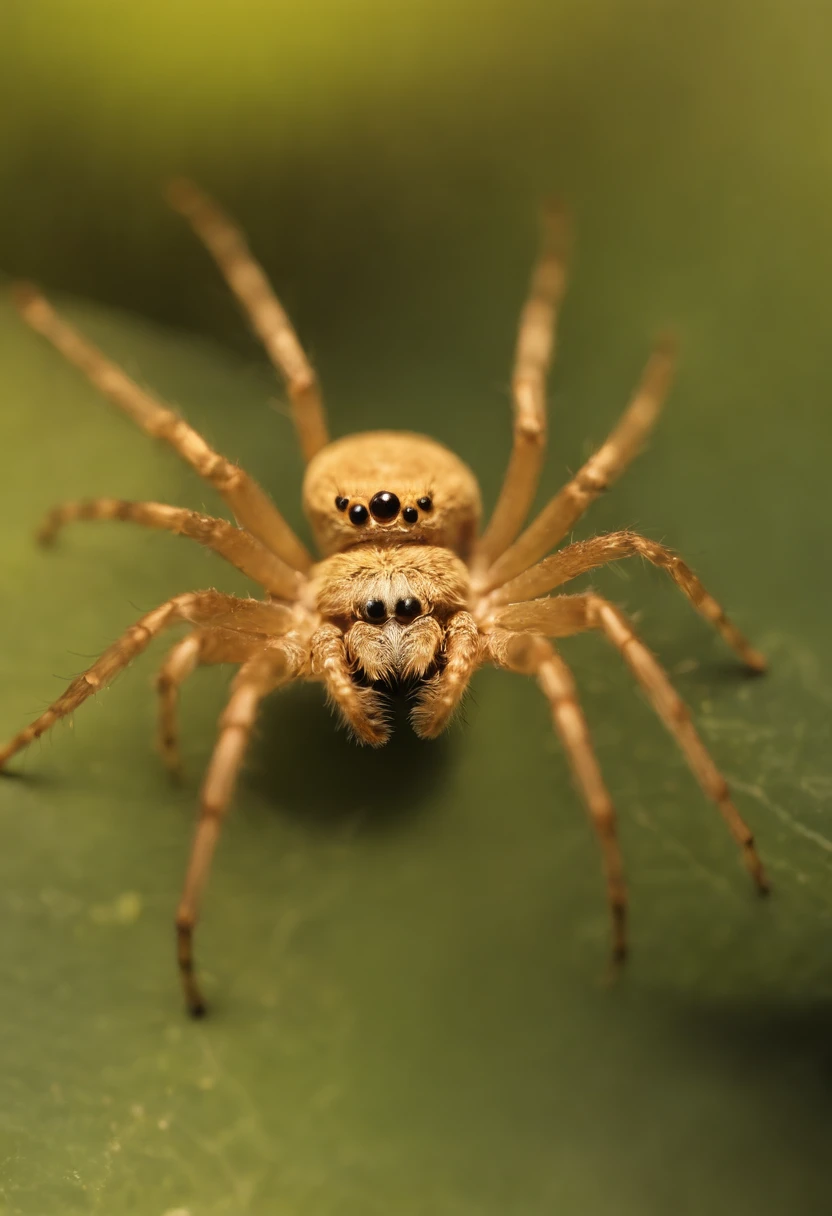 The Golden Wheel Spider (Carparachne aureoflava