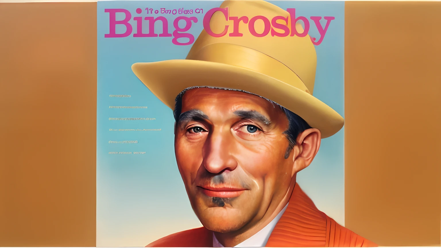 a colorful close up of a magazine cover with a man wearing a hat, cronenburg, by Bob Singer, very crispy, very grainy, album cover, greg, by Jerry Eisenberg, cosy, baugh casey, by Earle Bergey, various artists, bling, very crisp, very fine artwork, music album cover, derg, goofy, johnny craig